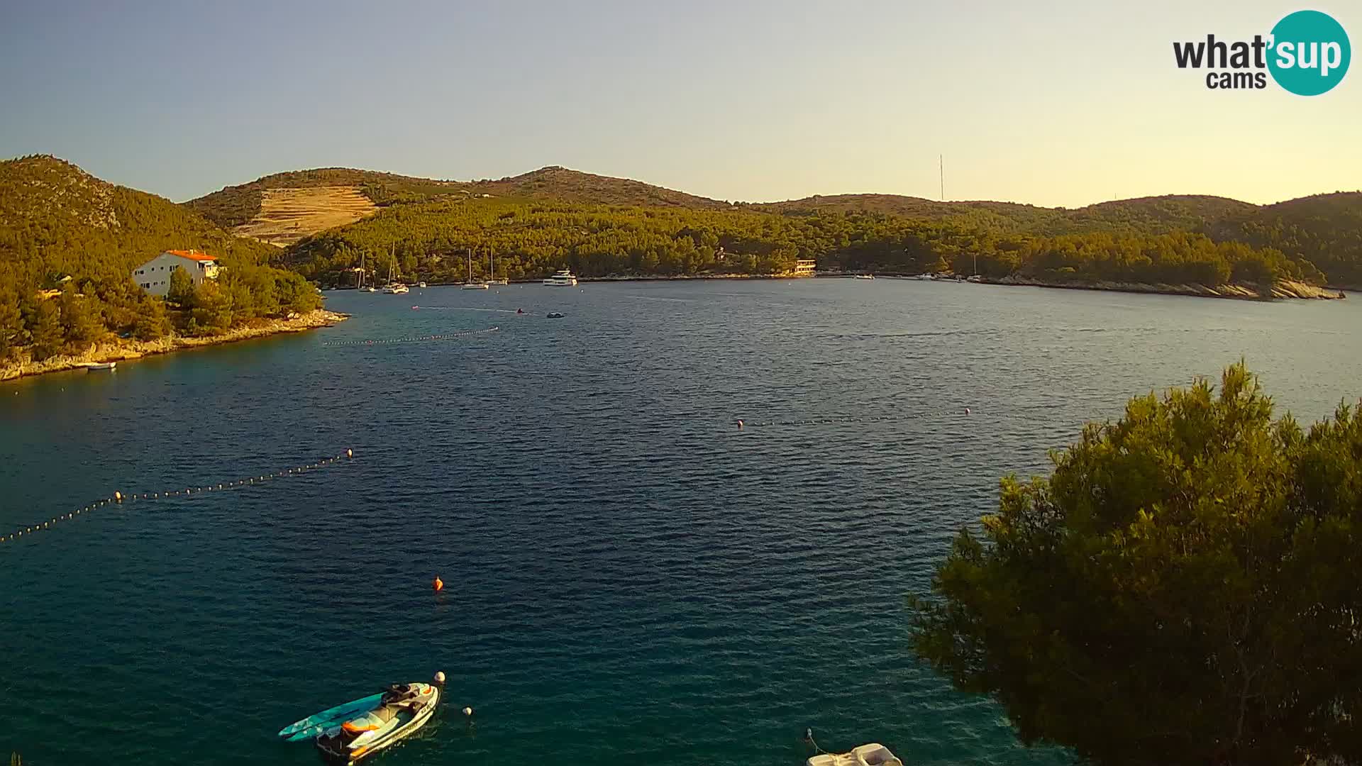 Live cam Hvar Vira plage | Île de Hvar | Dalmatie