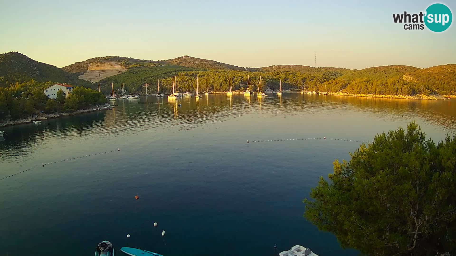 Live cam Hvar Vira plage | Île de Hvar | Dalmatie