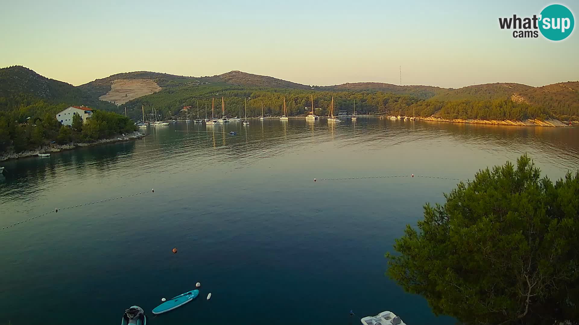 Live cam Hvar Vira plage | Île de Hvar | Dalmatie