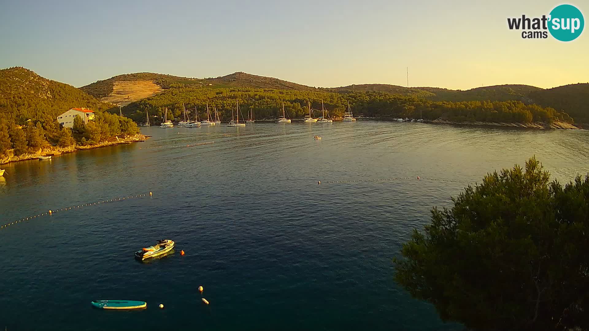 Live cam Hvar Vira plage | Île de Hvar | Dalmatie
