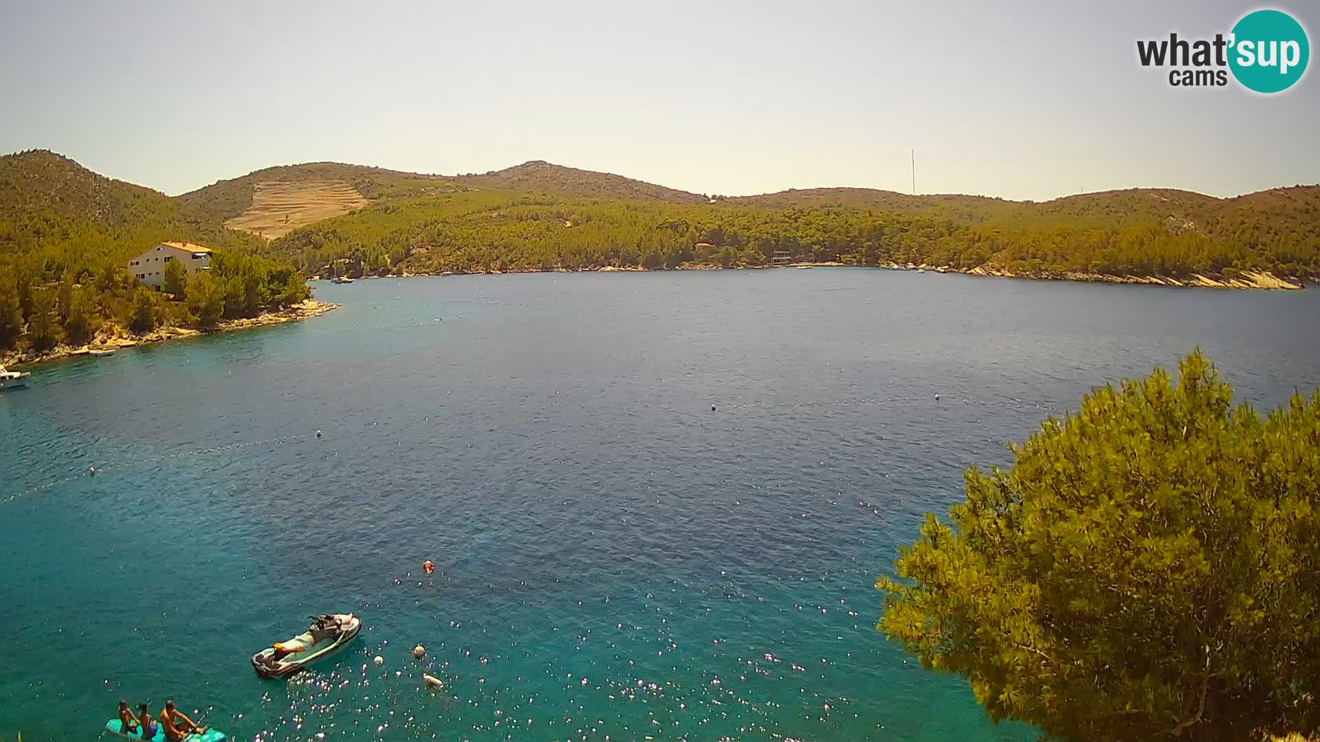 Live cam Hvar Vira plage | Île de Hvar | Dalmatie