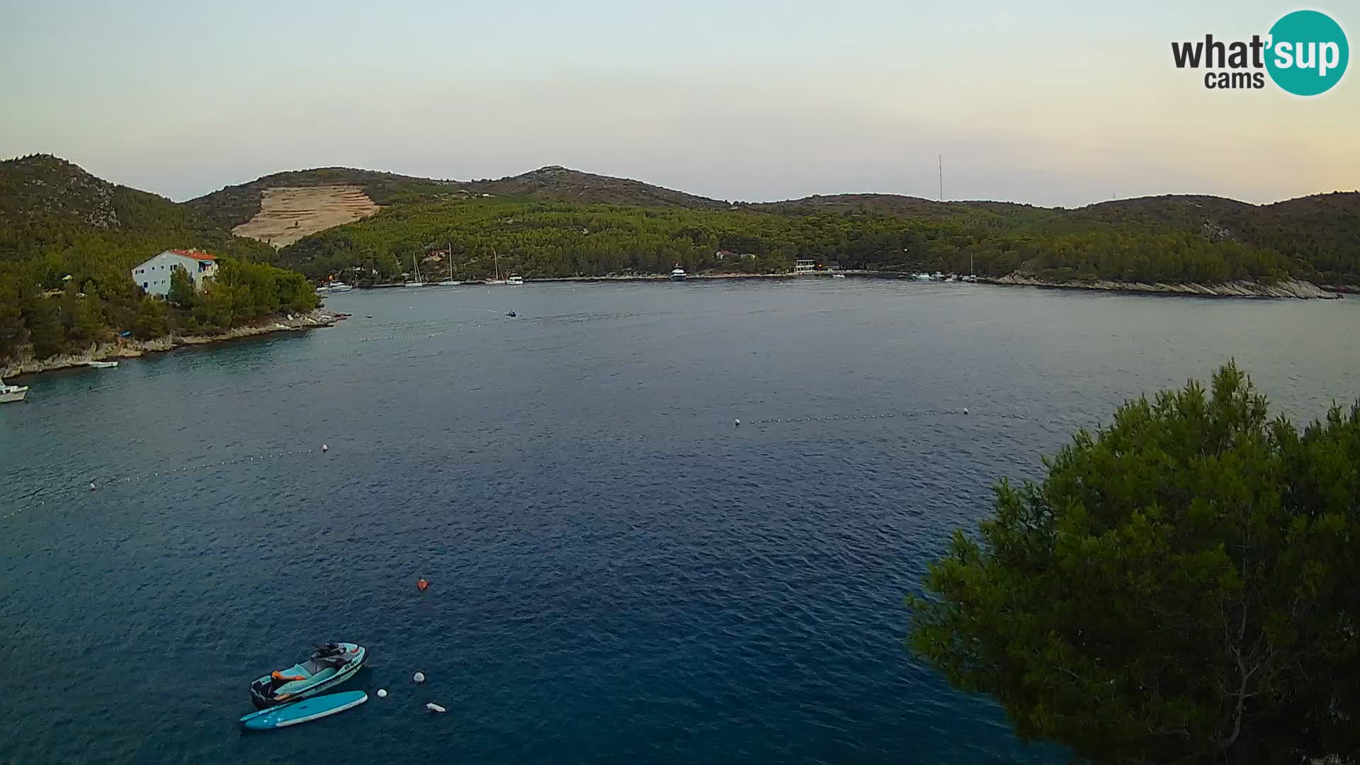 Live cam Hvar Vira plage | Île de Hvar | Dalmatie