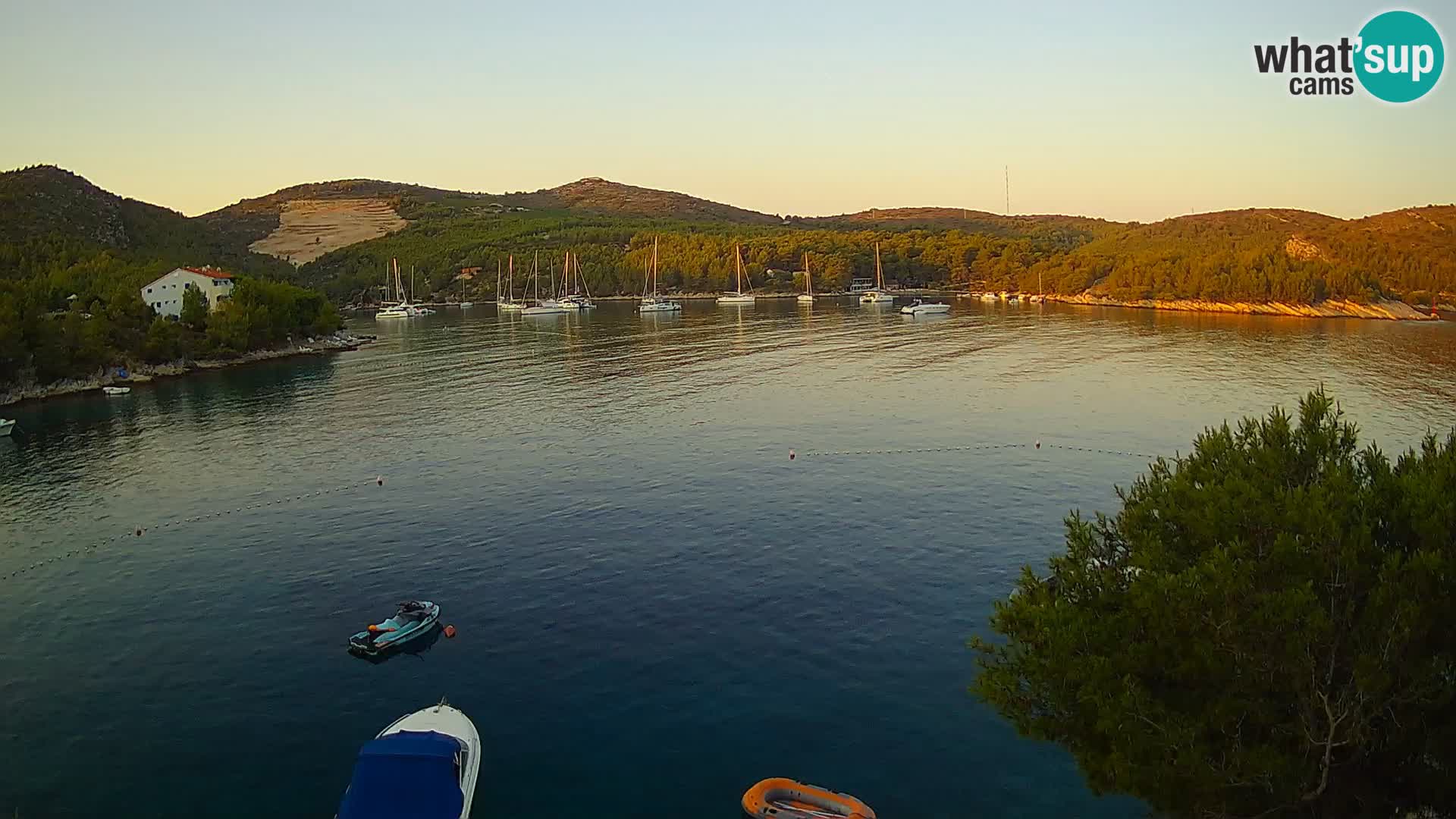 Live cam Hvar Vira plage | Île de Hvar | Dalmatie