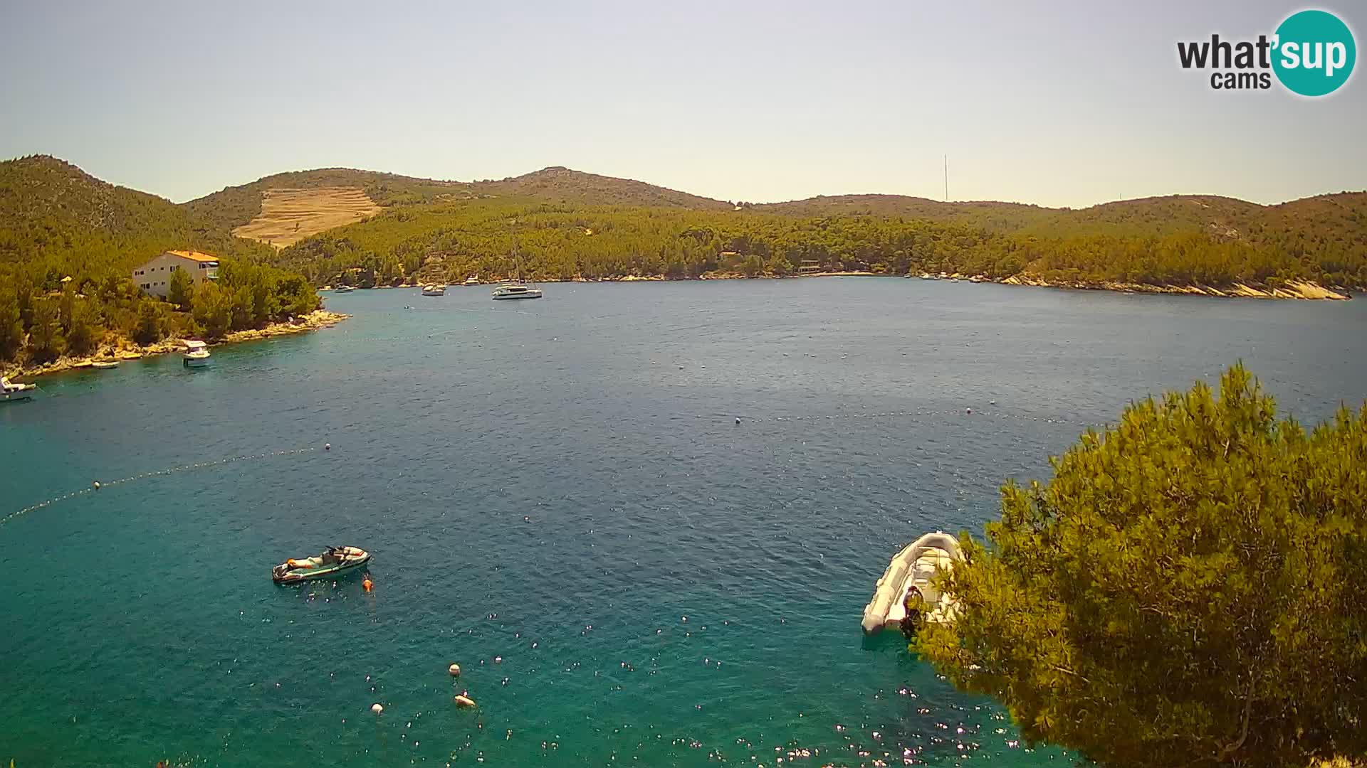Hvar webcam Vira Strand | Hvar Insel | Dalmatien
