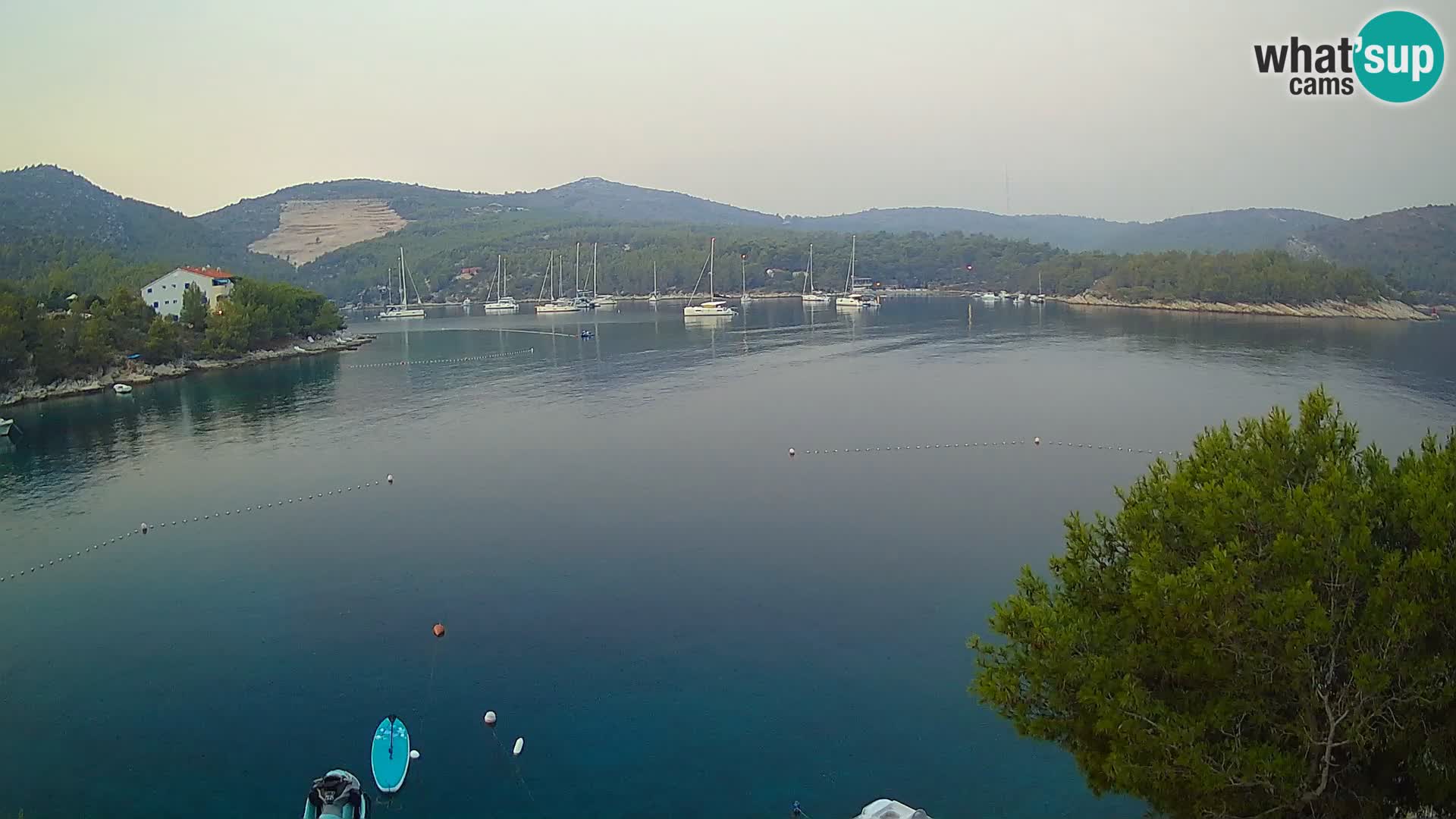 Live cam Hvar Vira plage | Île de Hvar | Dalmatie