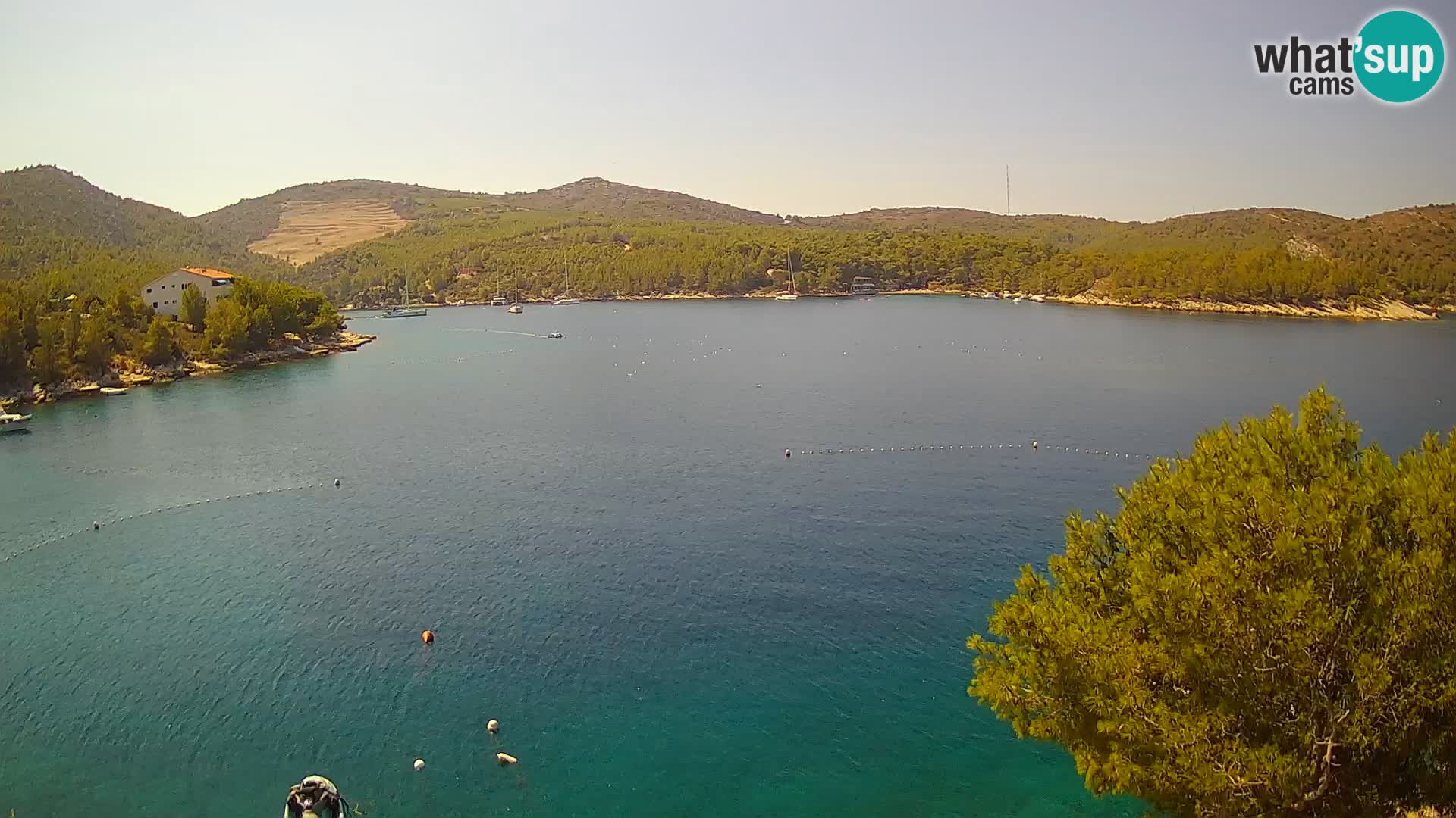 Kamera Hvar Vira plaža | Otok Hvar | Dalmacija