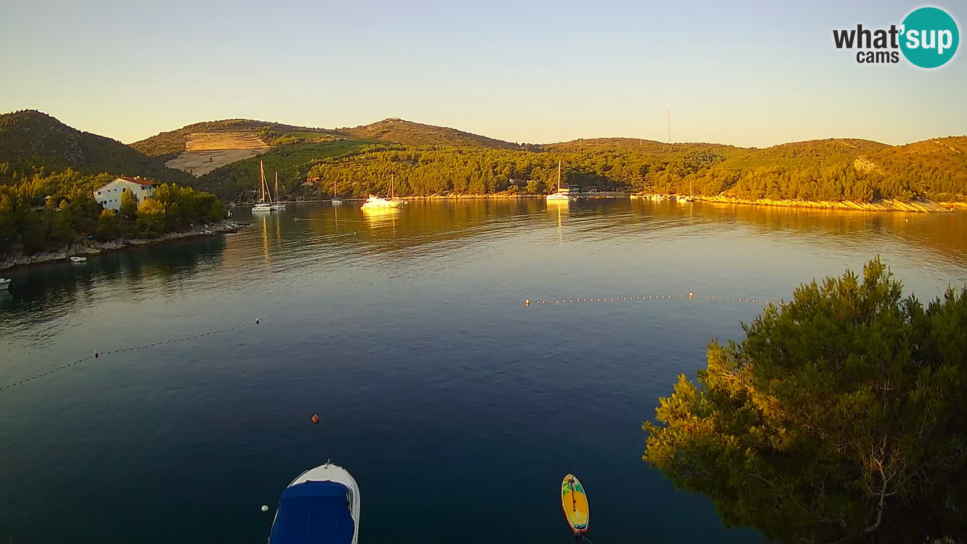 Live cam Hvar Vira plage | Île de Hvar | Dalmatie