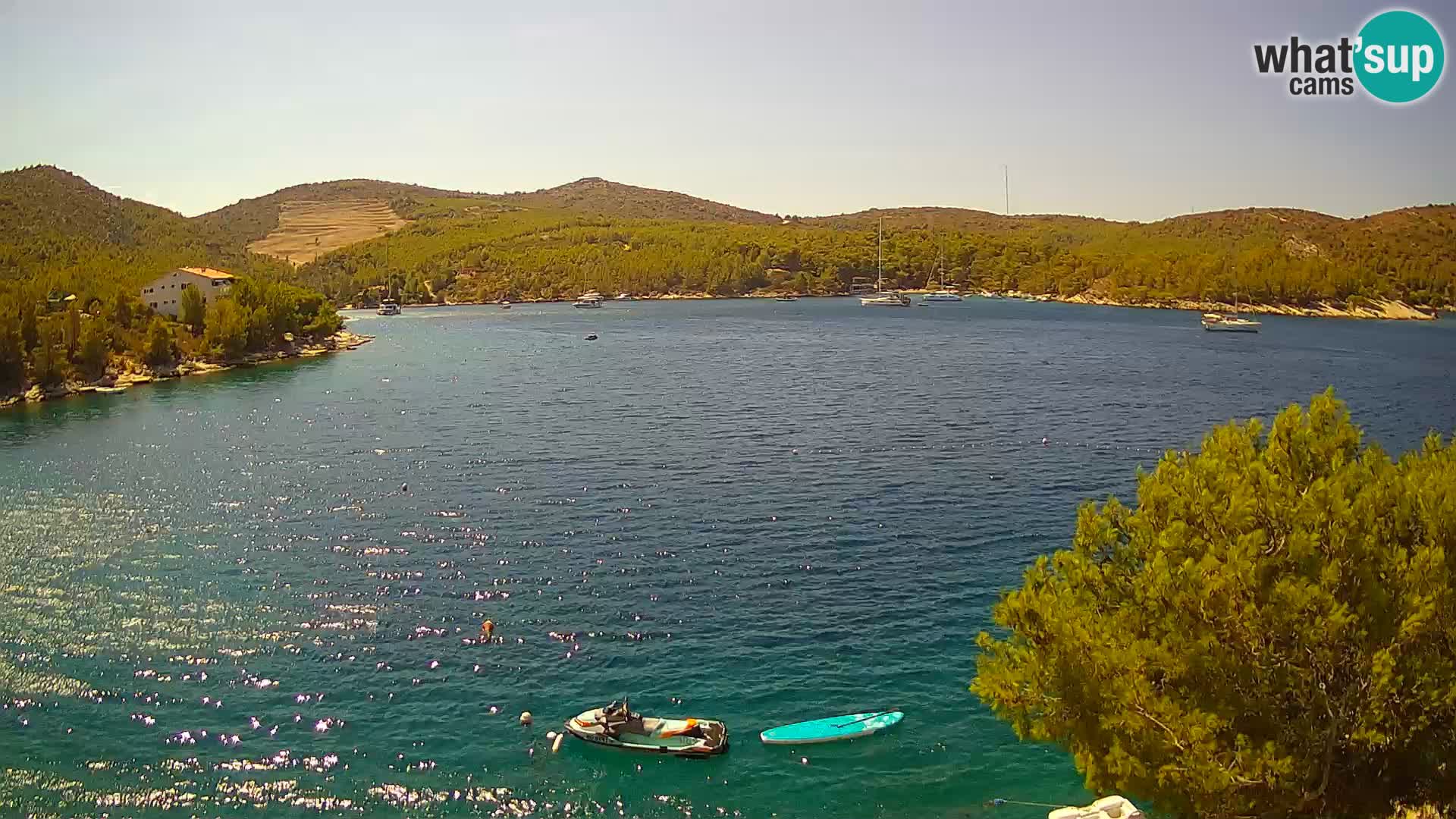Web kamera Hvar Vira plaža | otok Hvar | Dalmacija