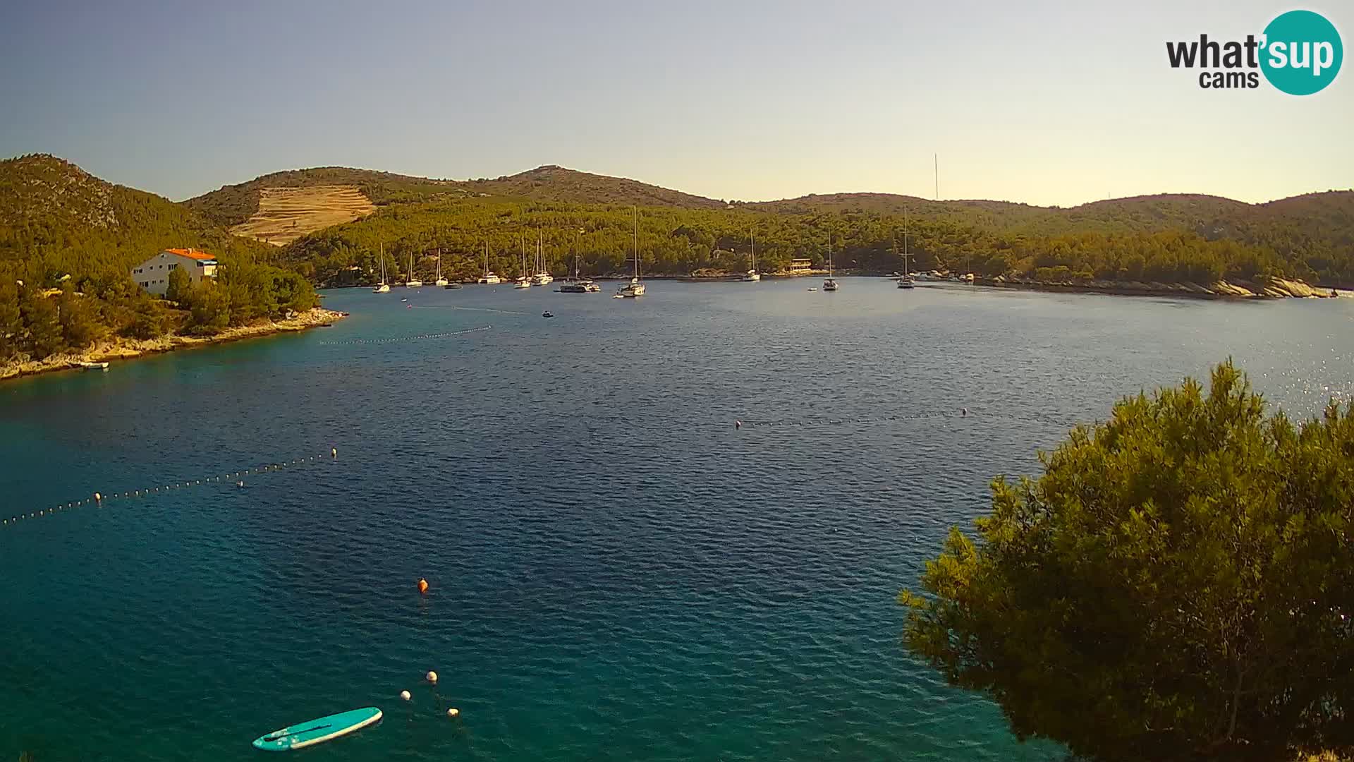 Live cam Hvar Vira plage | Île de Hvar | Dalmatie