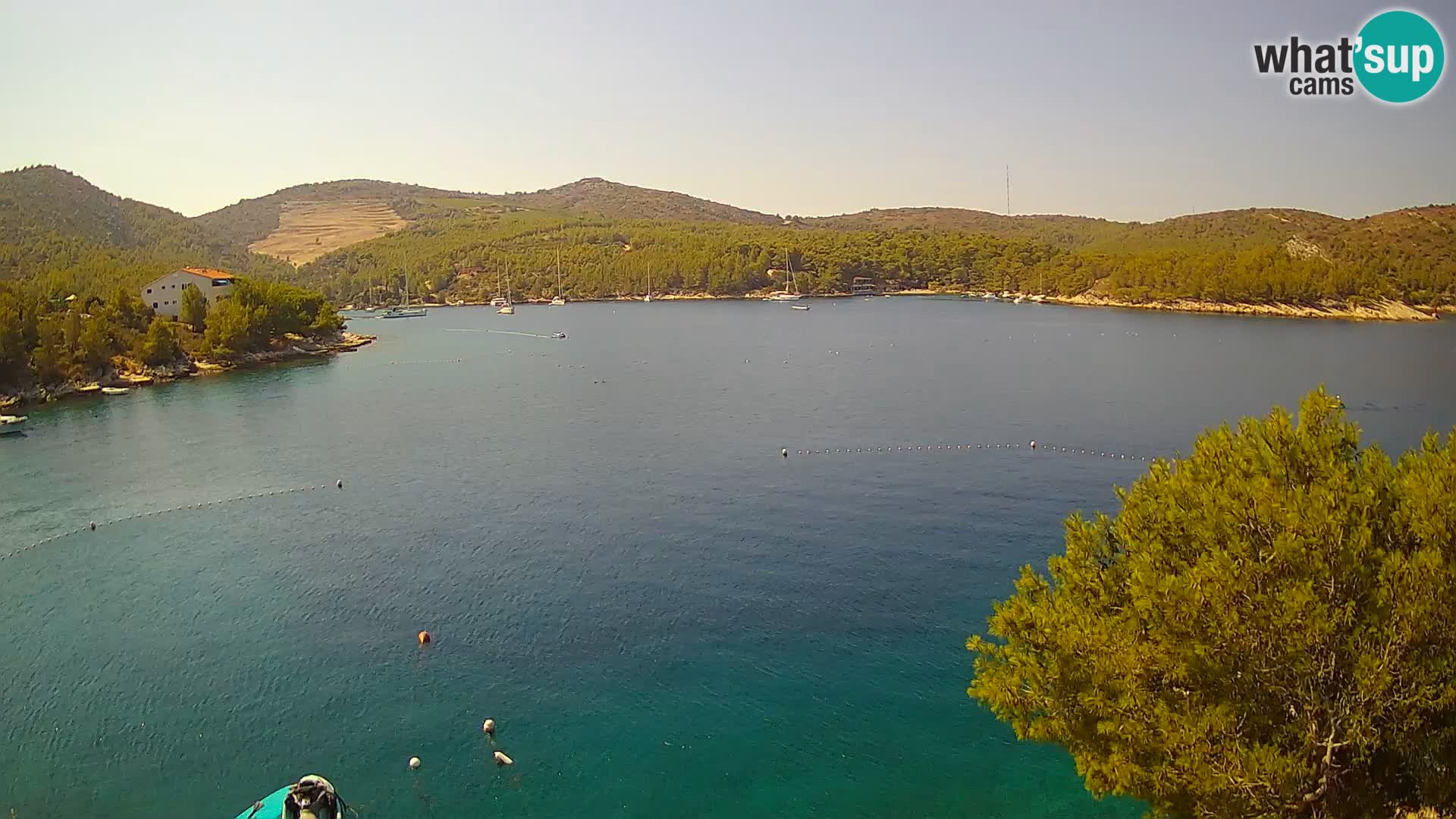 Live cam Hvar Vira plage | Île de Hvar | Dalmatie