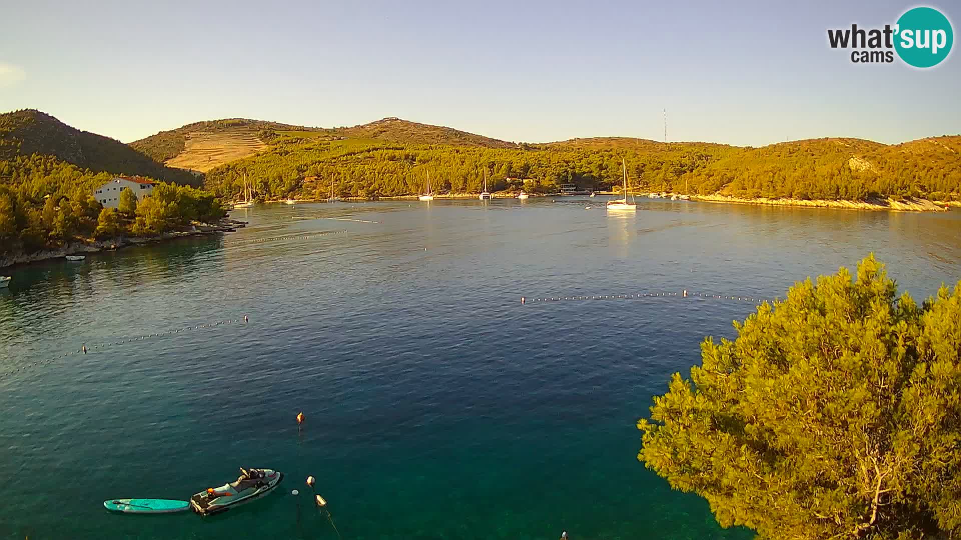 Live cam Hvar Vira plage | Île de Hvar | Dalmatie