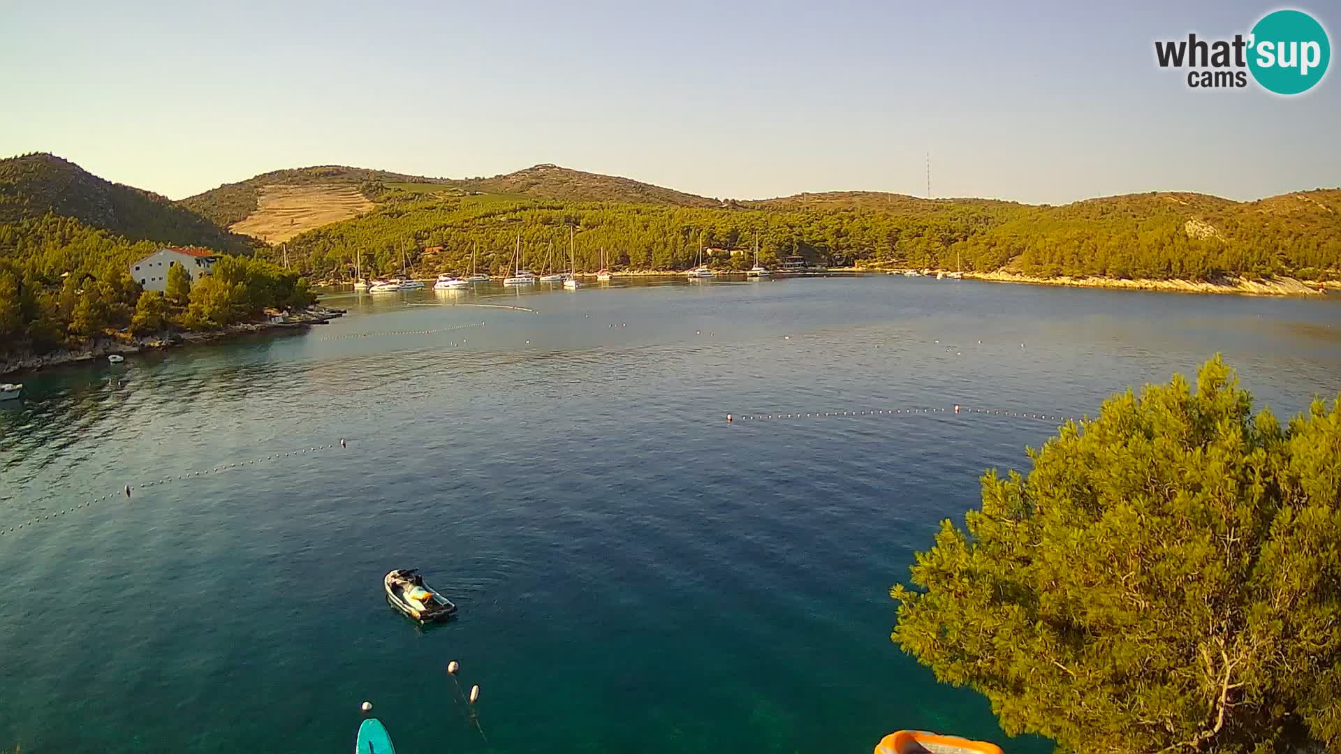 Live cam Hvar Vira plage | Île de Hvar | Dalmatie