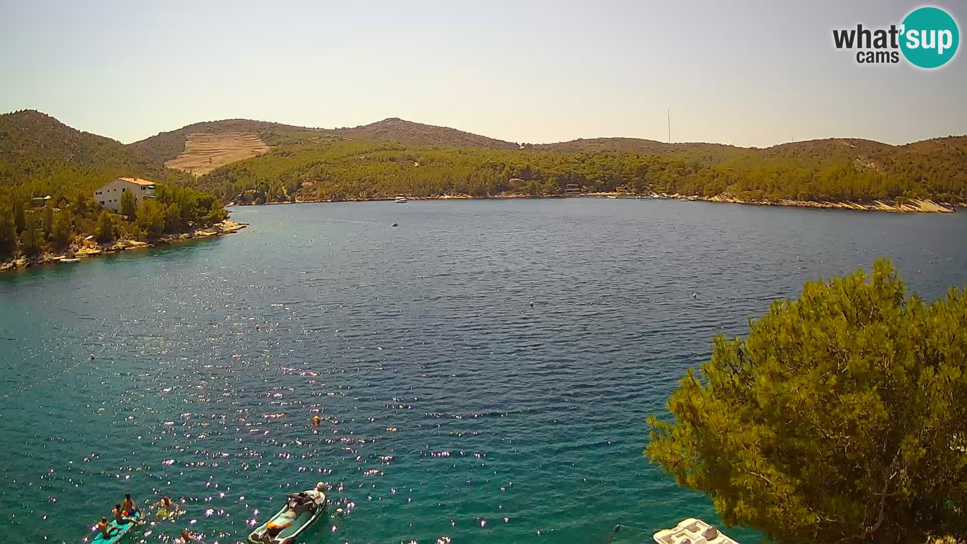 Live cam Hvar Vira plage | Île de Hvar | Dalmatie