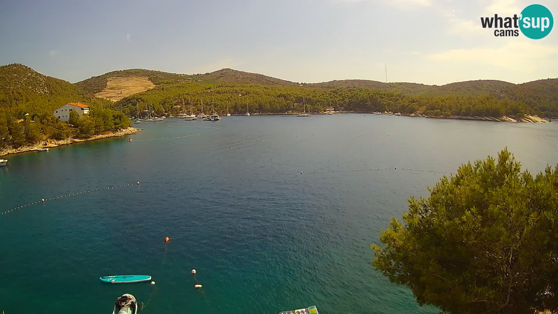 Live cam Hvar Vira plage | Île de Hvar | Dalmatie