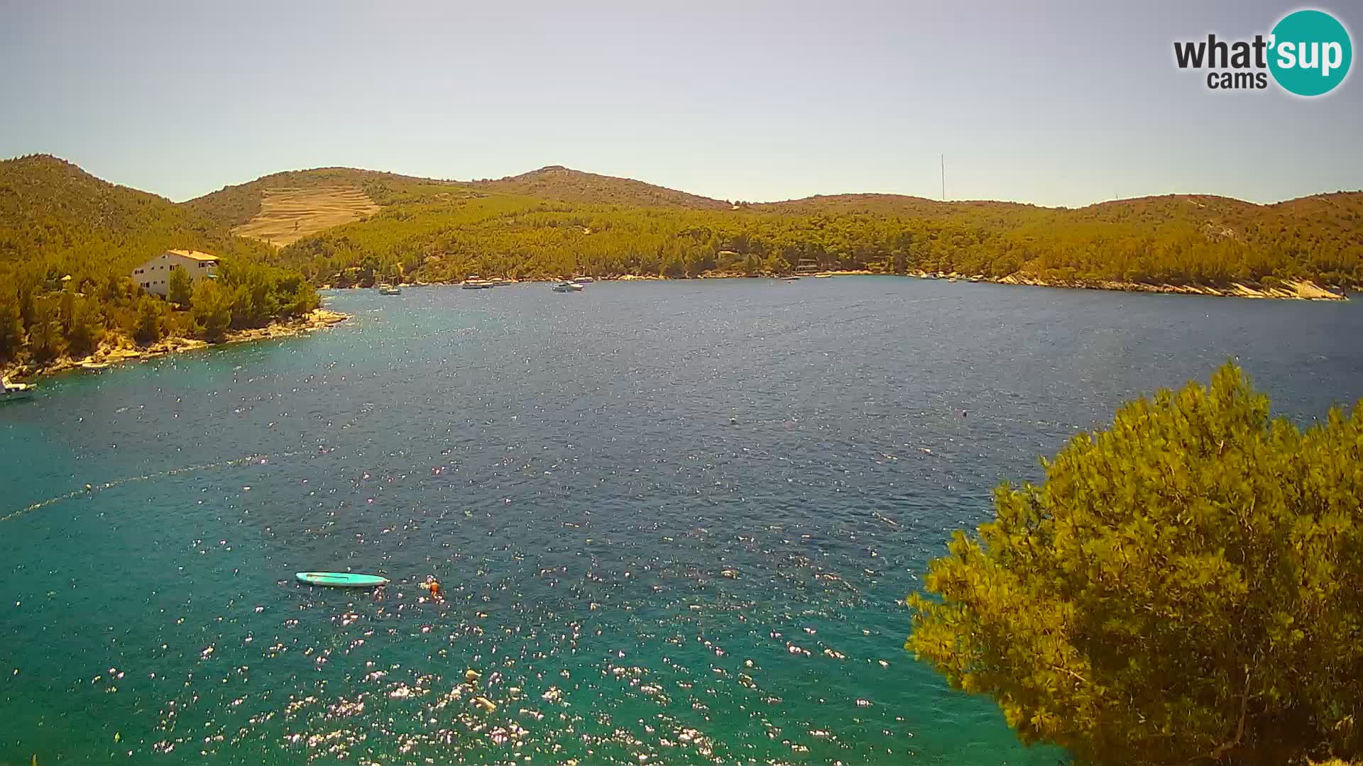 Live cam Hvar Vira plage | Île de Hvar | Dalmatie