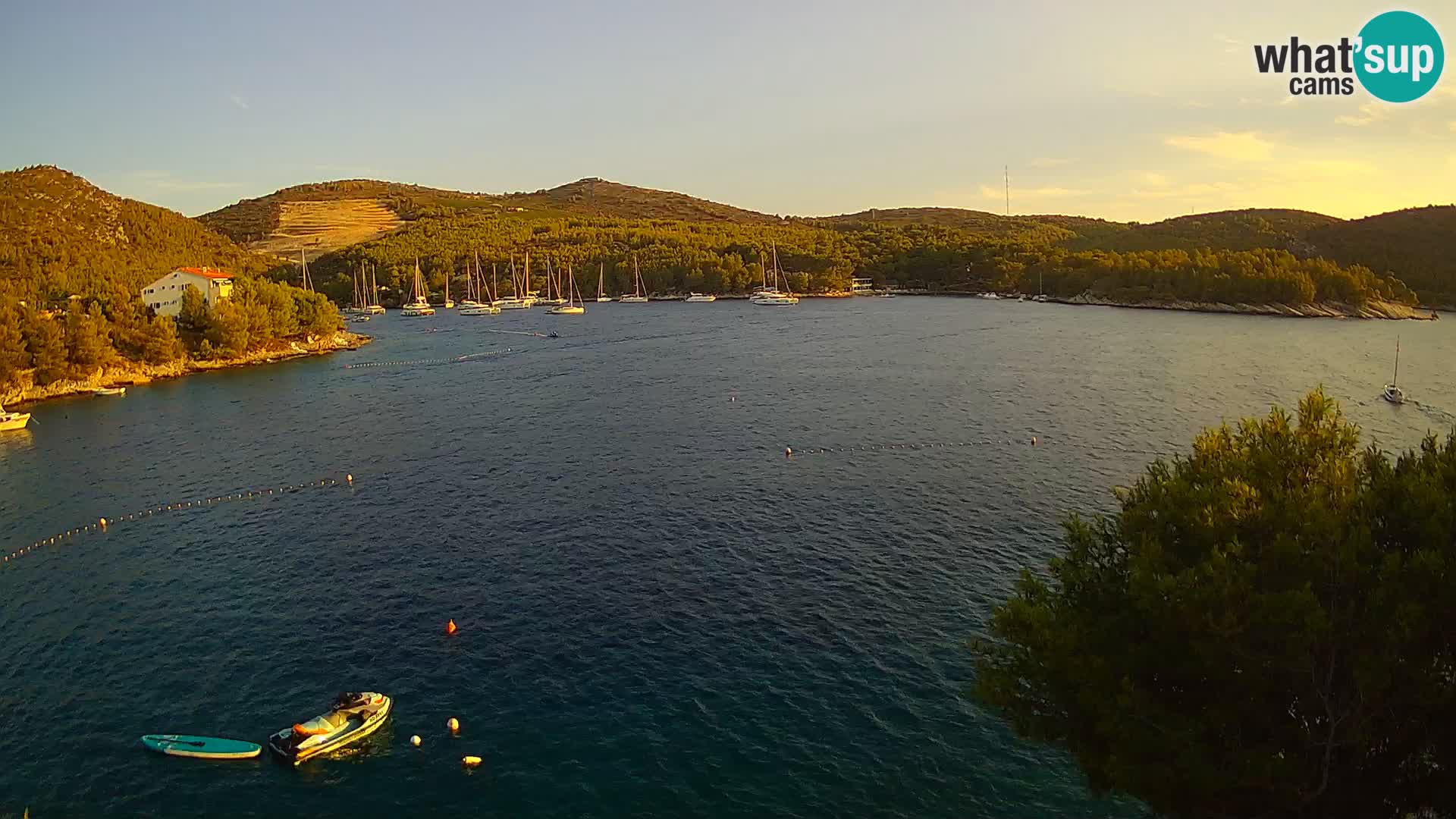 Live cam Hvar Vira plage | Île de Hvar | Dalmatie