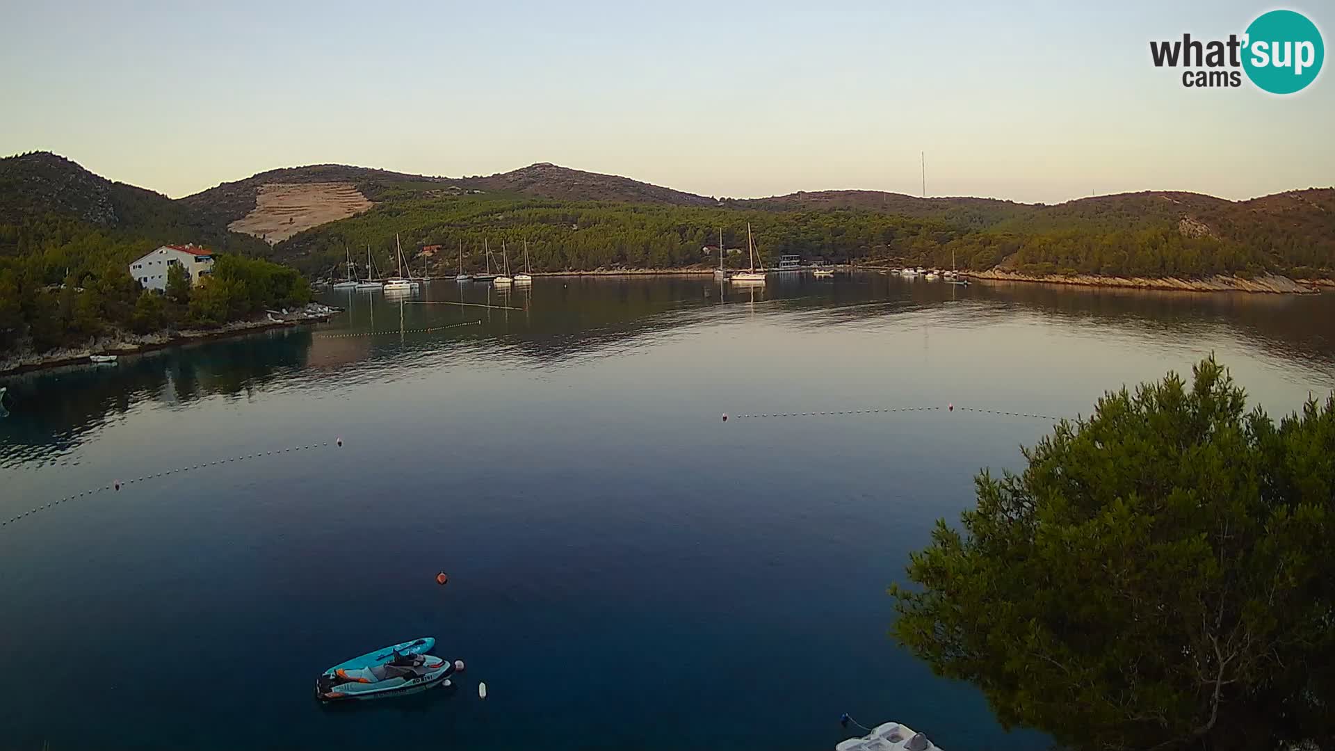 Live cam Hvar Vira plage | Île de Hvar | Dalmatie