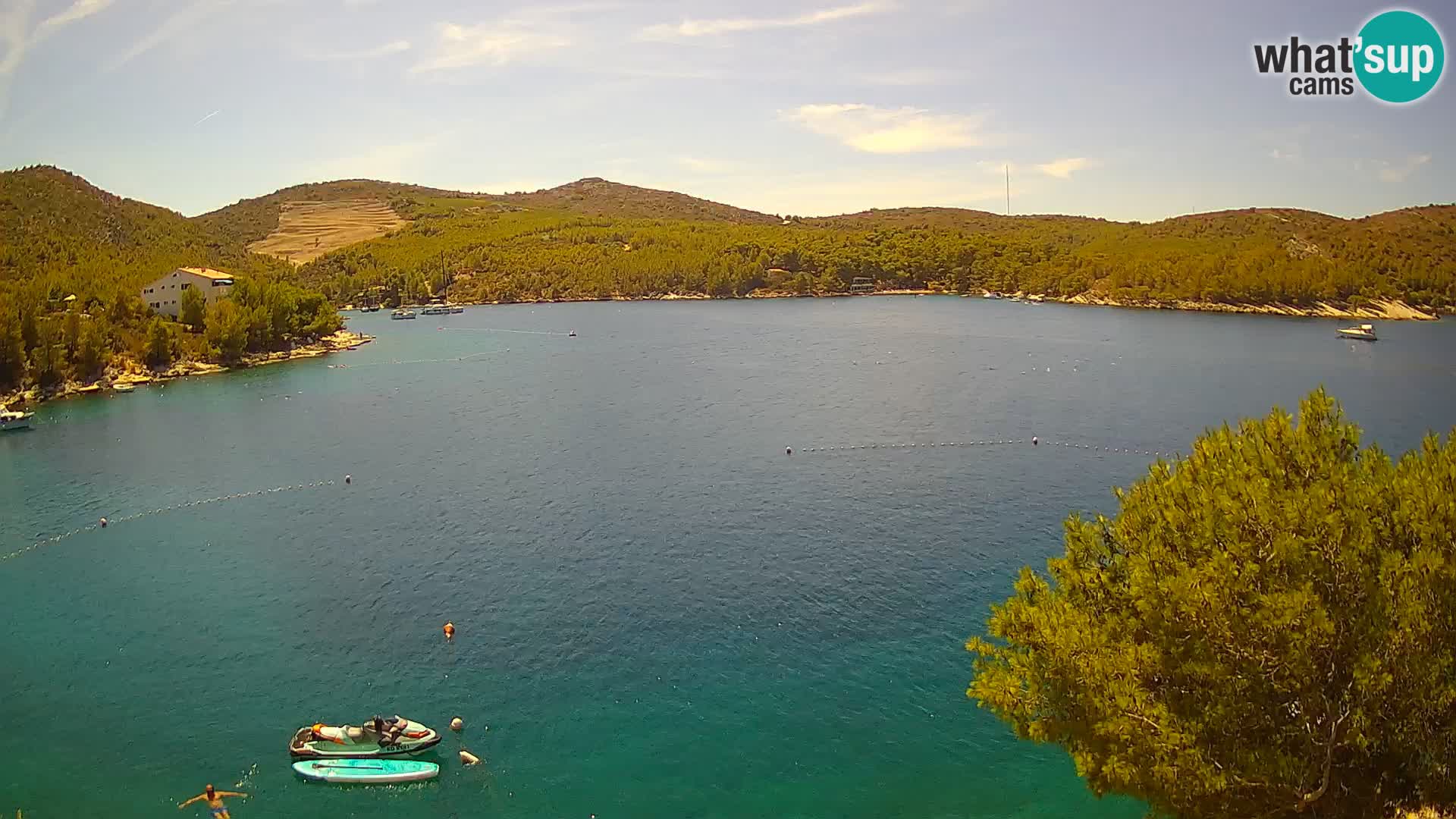 Live cam Hvar Vira plage | Île de Hvar | Dalmatie