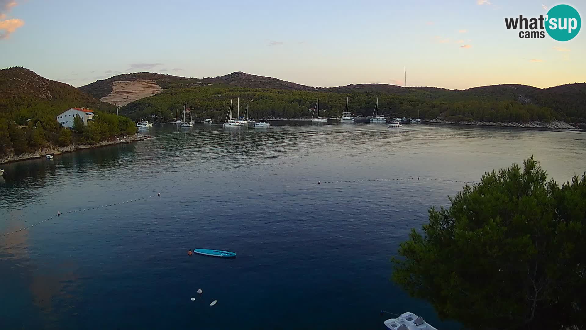Live cam Hvar Vira plage | Île de Hvar | Dalmatie