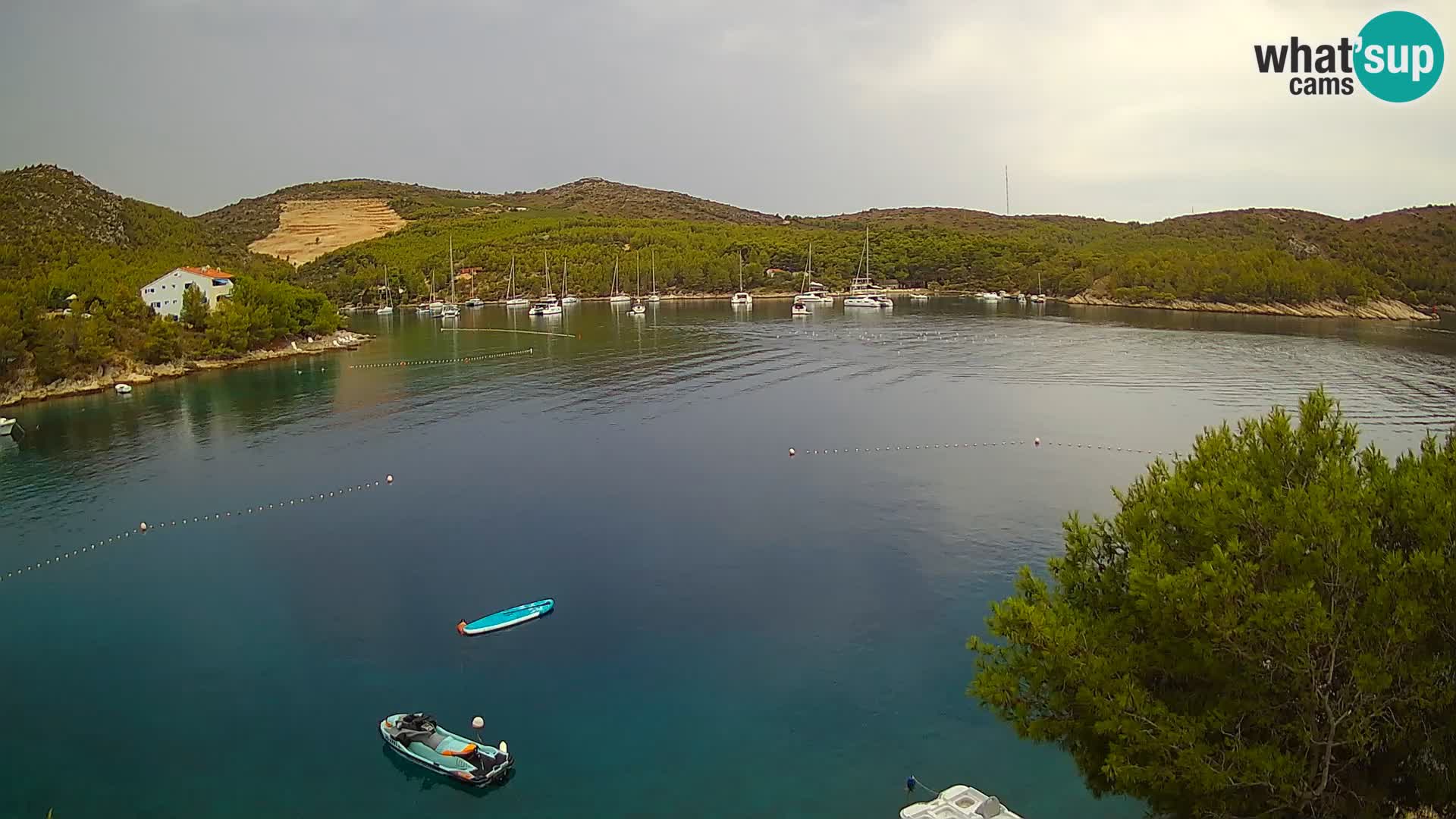 Live cam Hvar Vira plage | Île de Hvar | Dalmatie