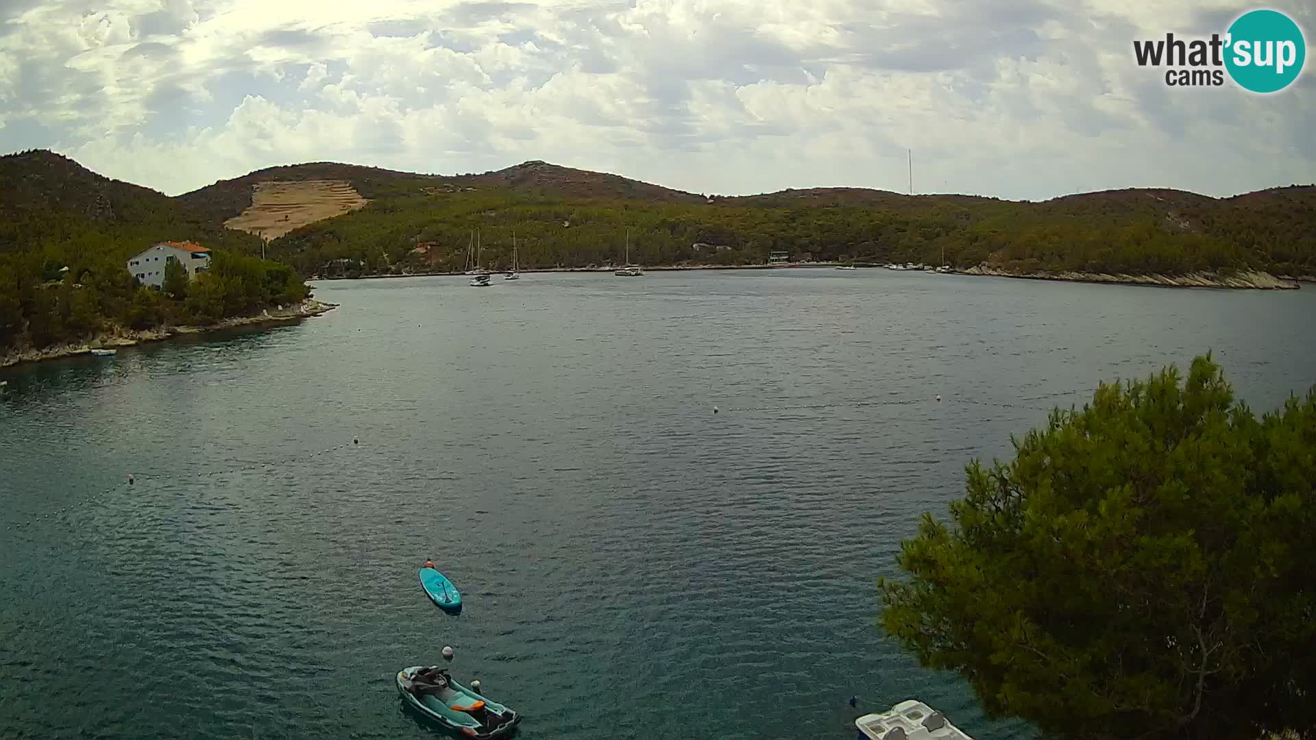 Live cam Hvar Vira plage | Île de Hvar | Dalmatie