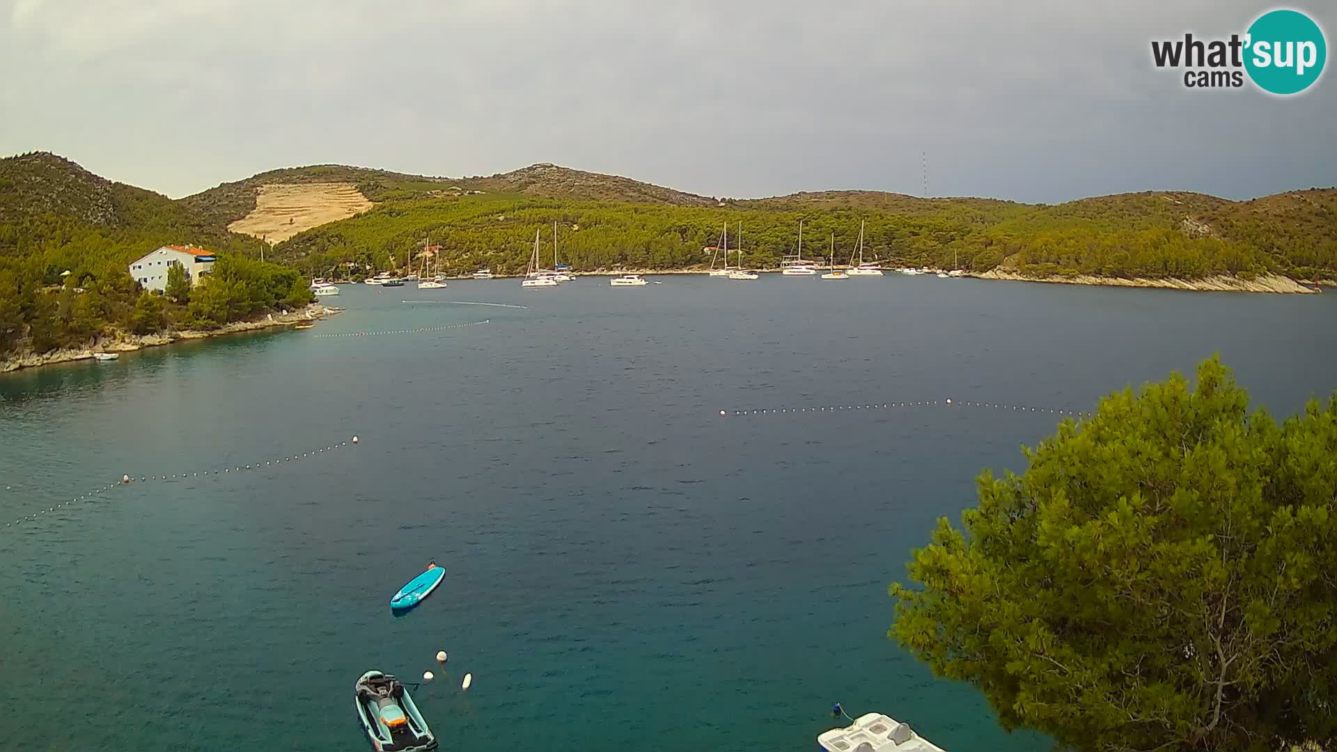 Live cam Hvar Vira plage | Île de Hvar | Dalmatie