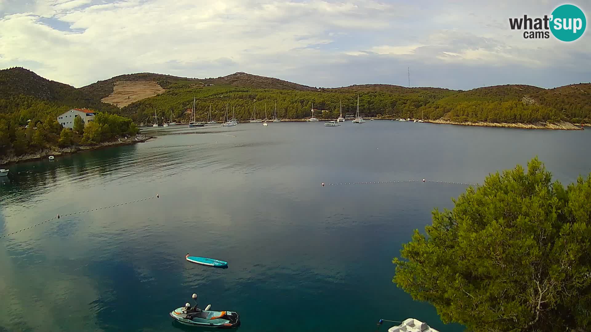 Live cam Hvar Vira plage | Île de Hvar | Dalmatie