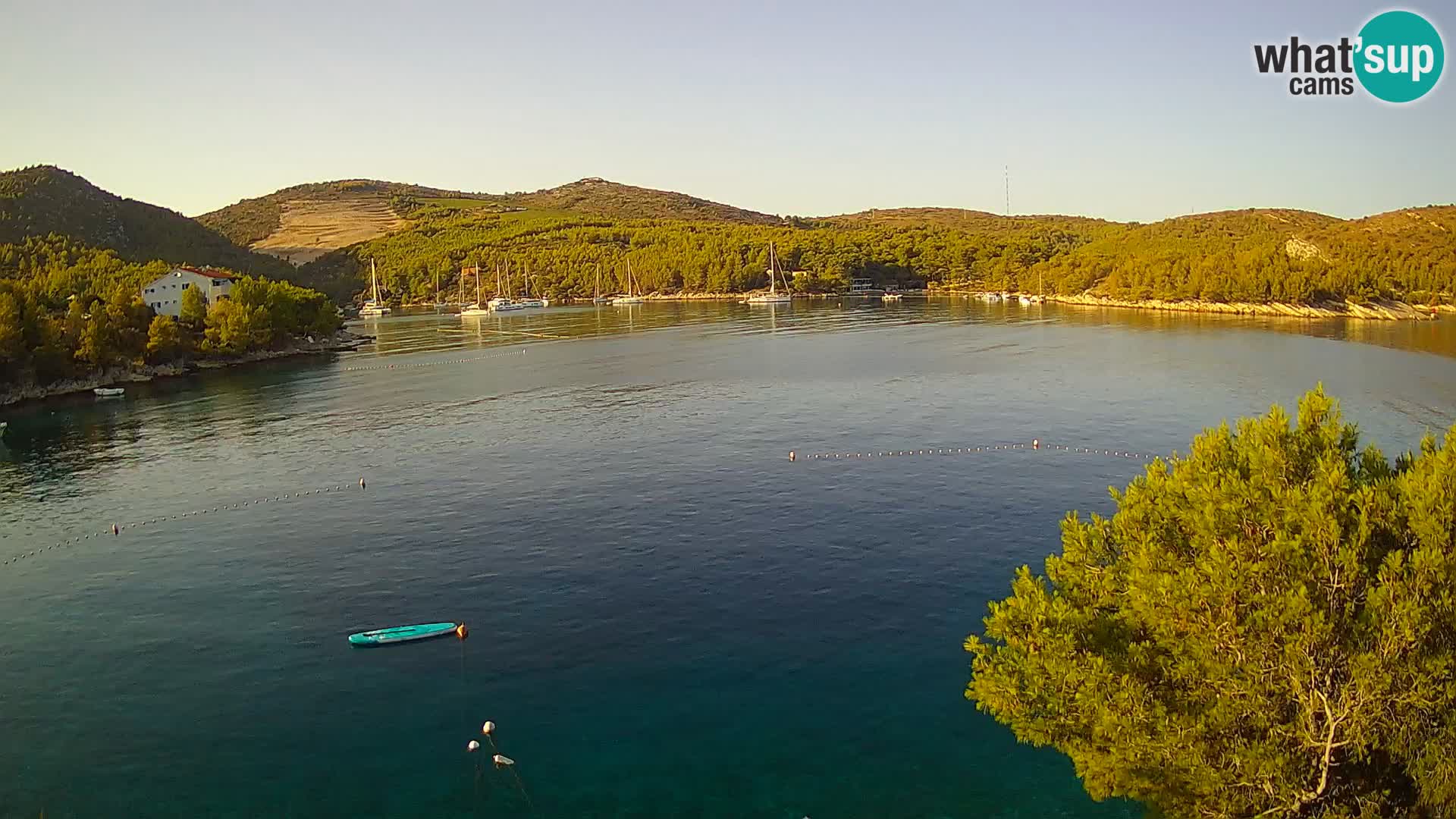 Live cam Hvar Vira plage | Île de Hvar | Dalmatie