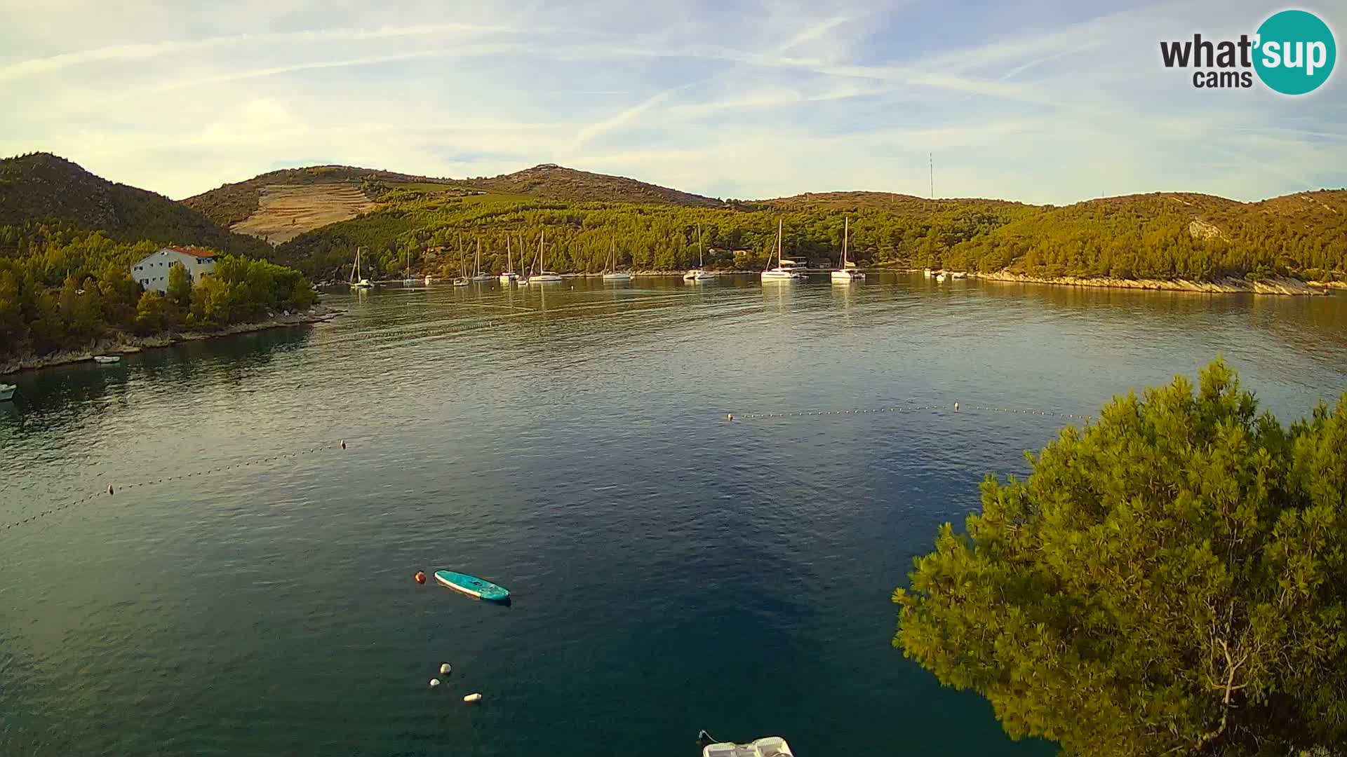 Live cam Hvar Vira plage | Île de Hvar | Dalmatie