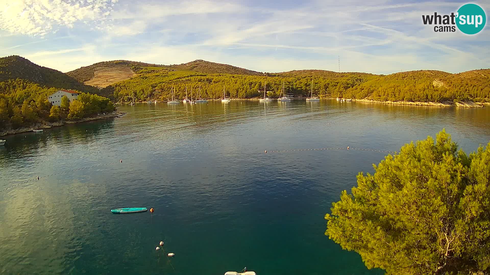 Live cam Hvar Vira plage | Île de Hvar | Dalmatie