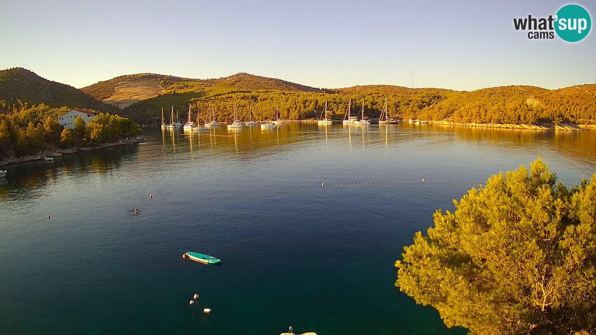 Live cam Hvar Vira plage | Île de Hvar | Dalmatie