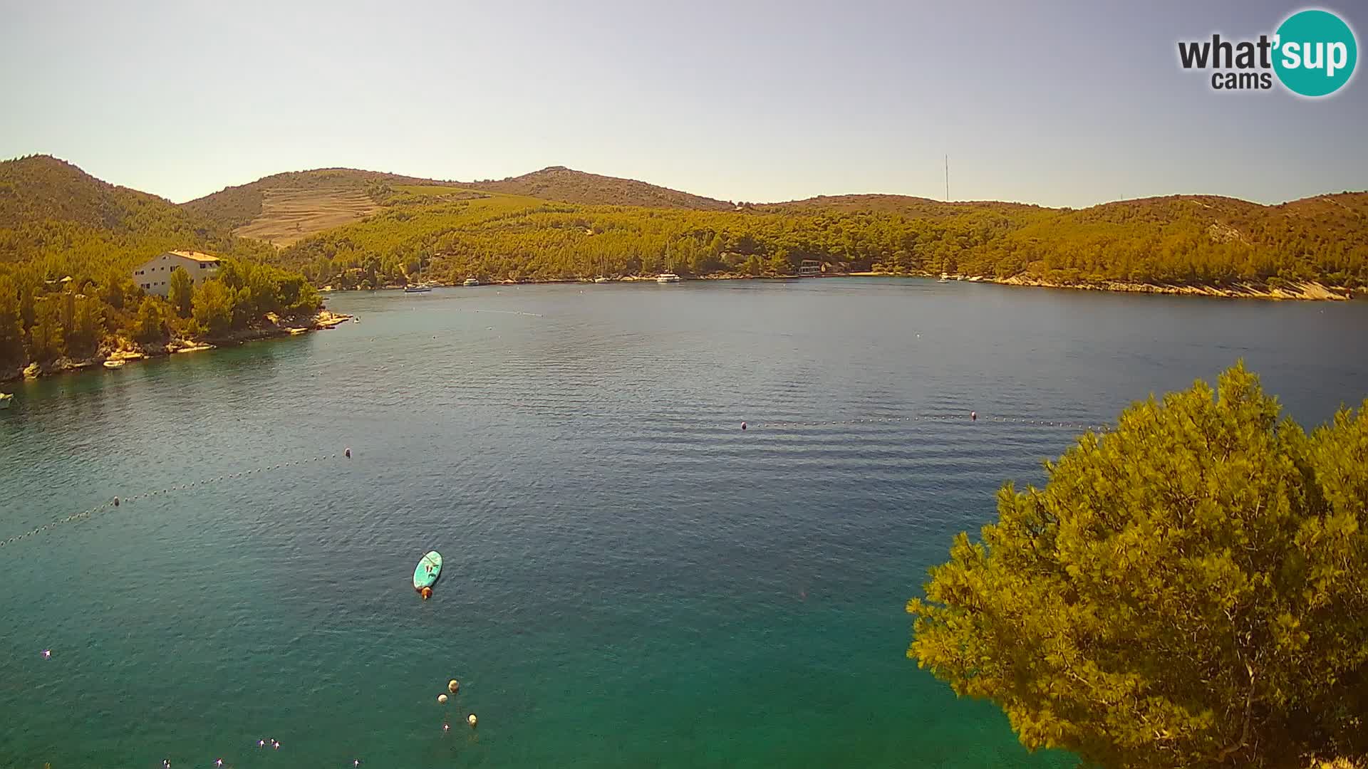 Live cam Hvar Vira plage | Île de Hvar | Dalmatie