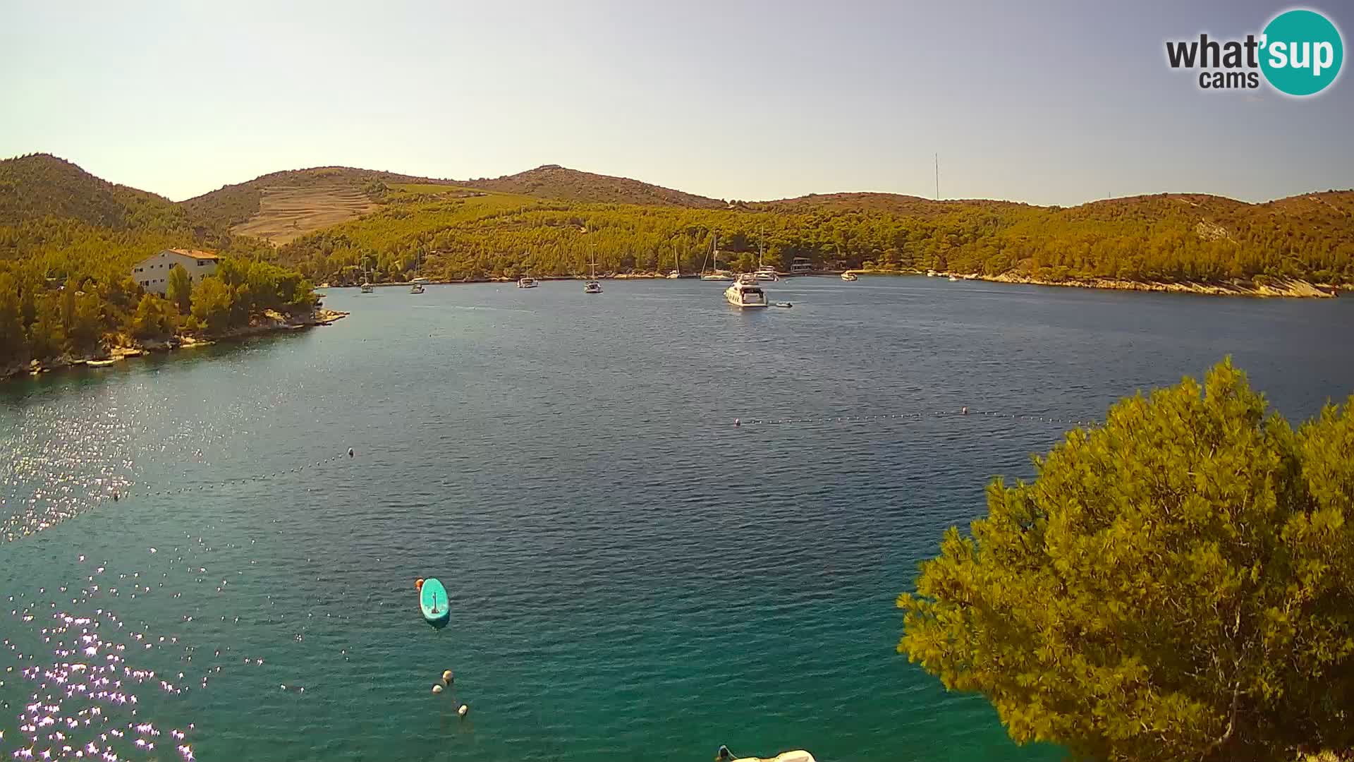 Live cam Hvar Vira plage | Île de Hvar | Dalmatie