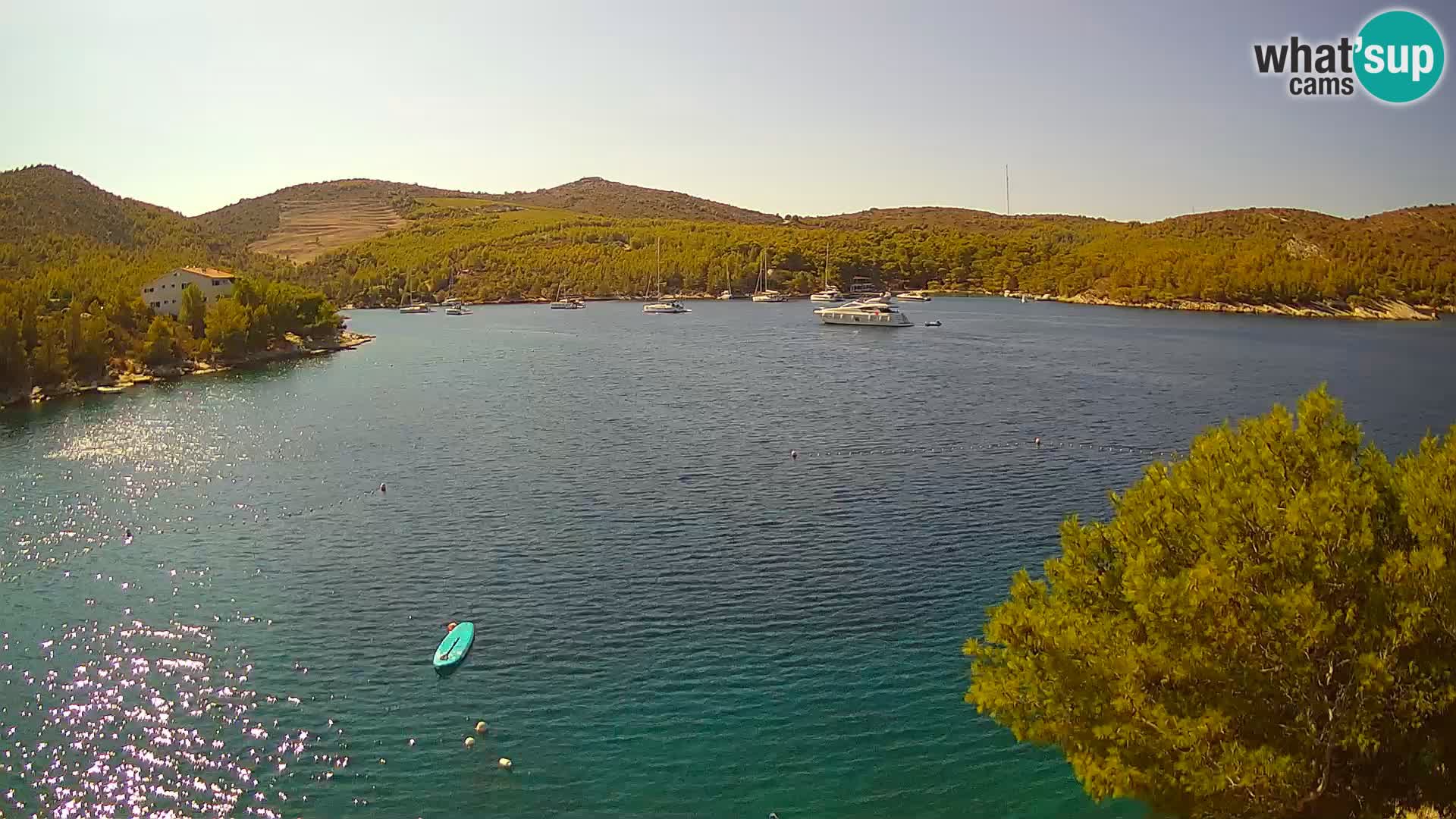 Live cam Hvar Vira plage | Île de Hvar | Dalmatie
