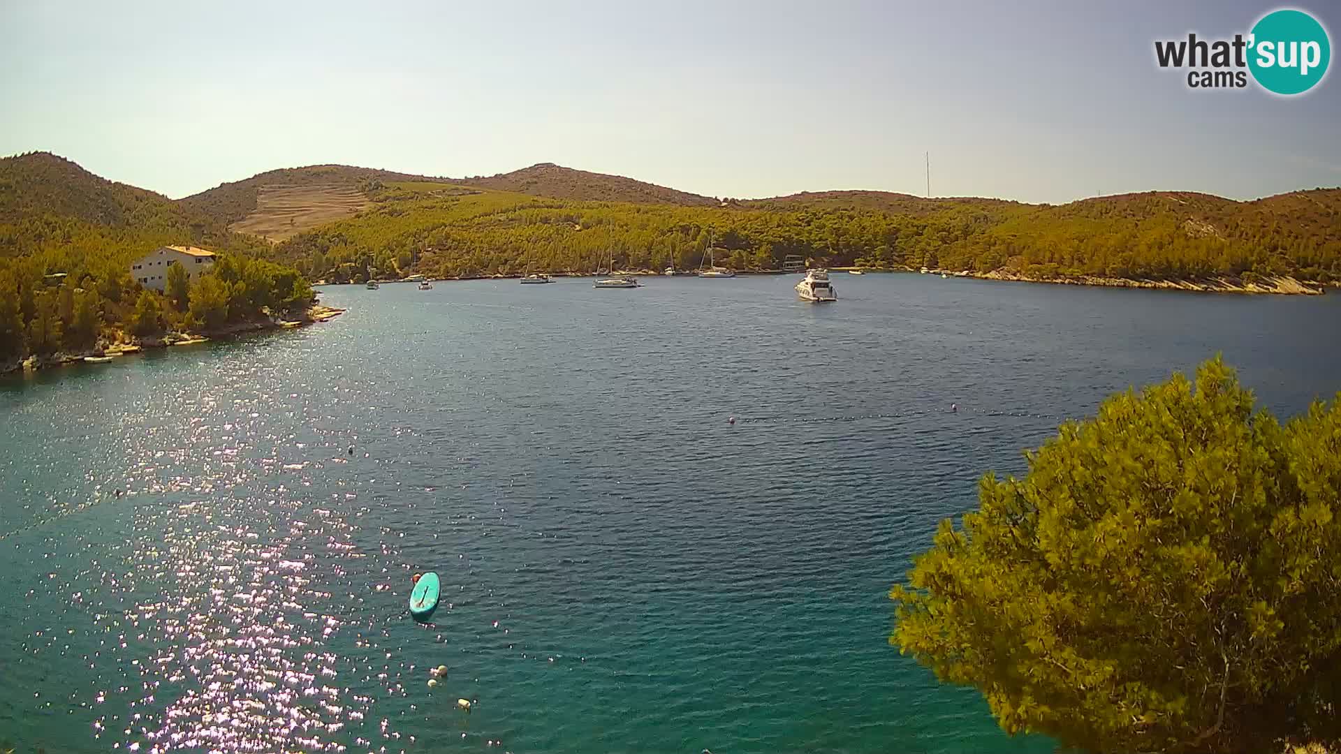 Live cam Hvar Vira plage | Île de Hvar | Dalmatie