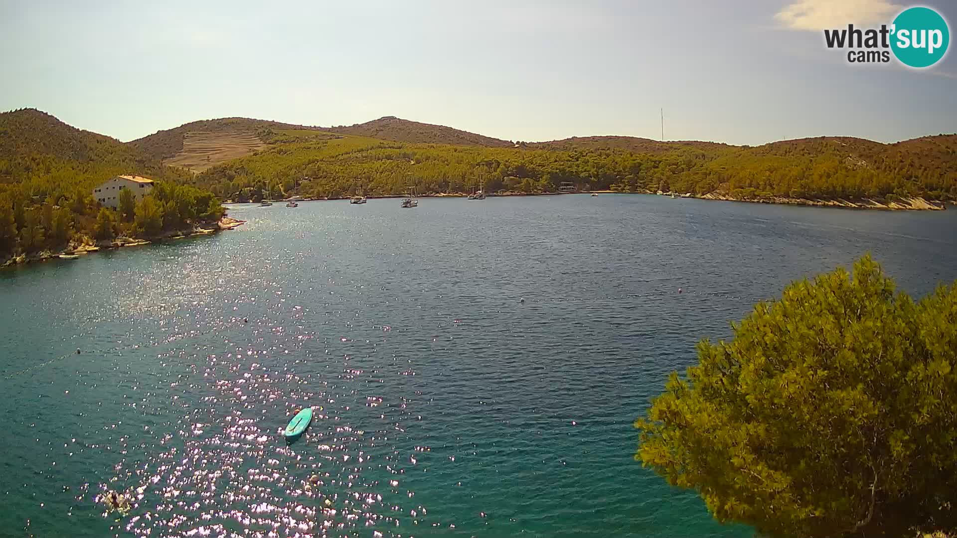 Live cam Hvar Vira plage | Île de Hvar | Dalmatie