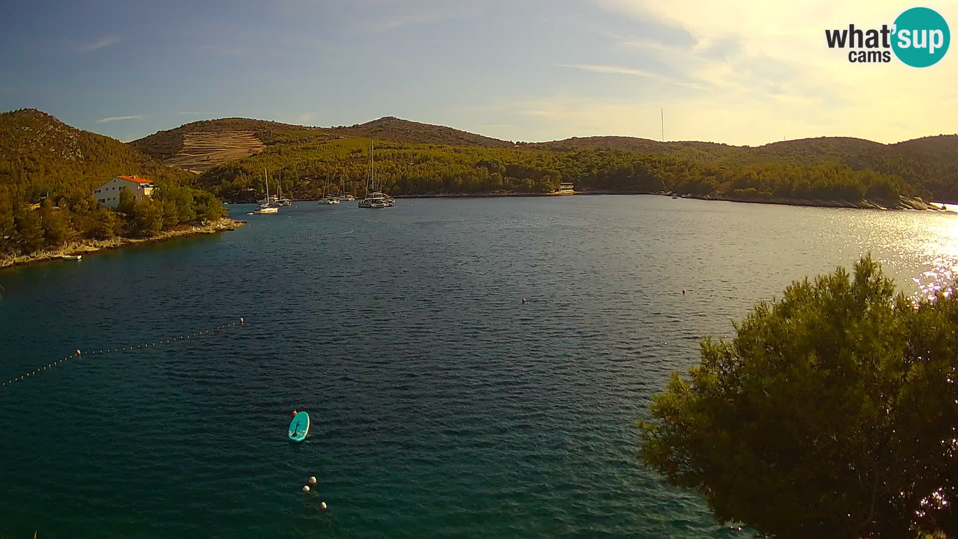 Live cam Hvar Vira plage | Île de Hvar | Dalmatie