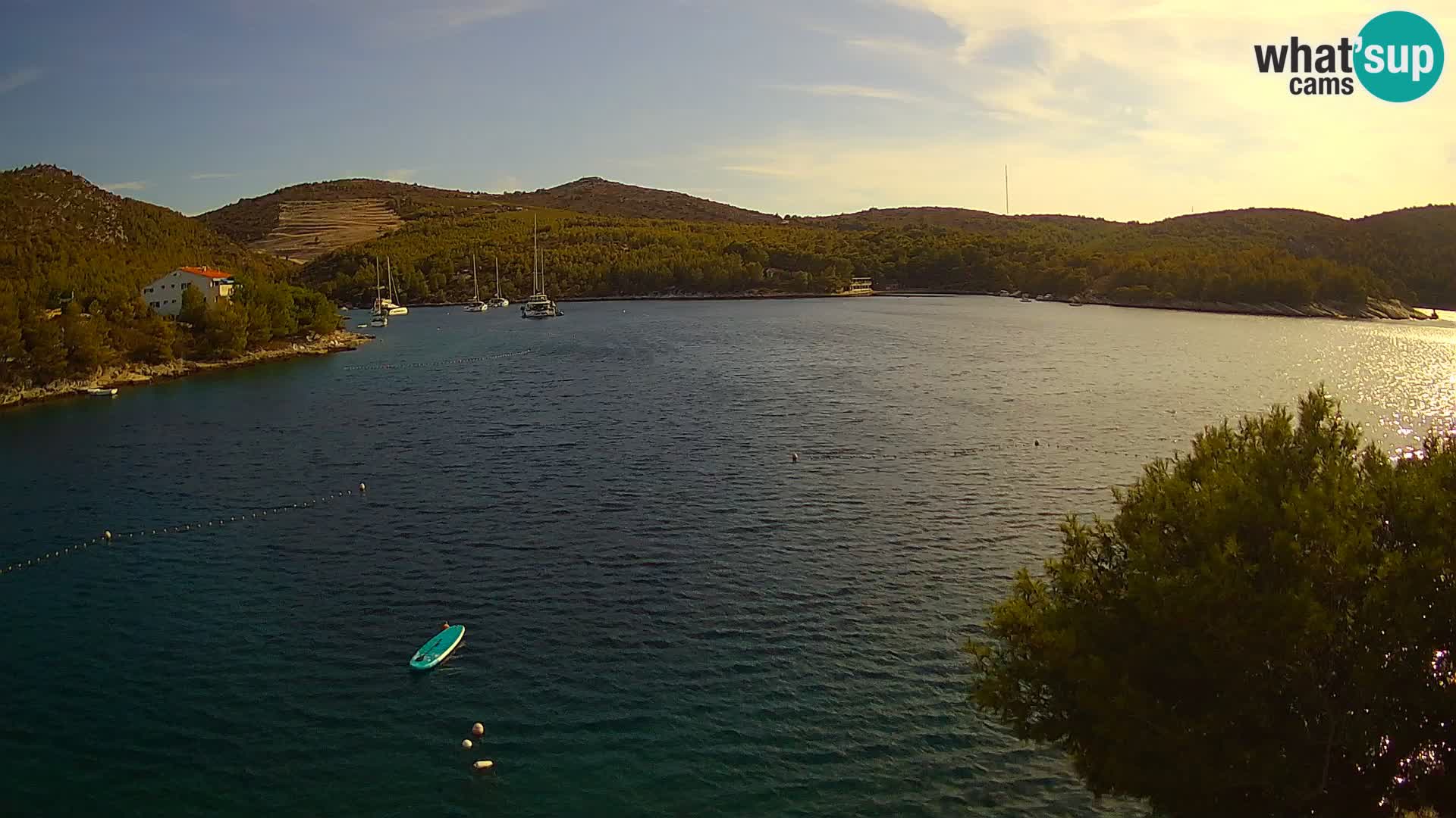 Live cam Hvar Vira plage | Île de Hvar | Dalmatie