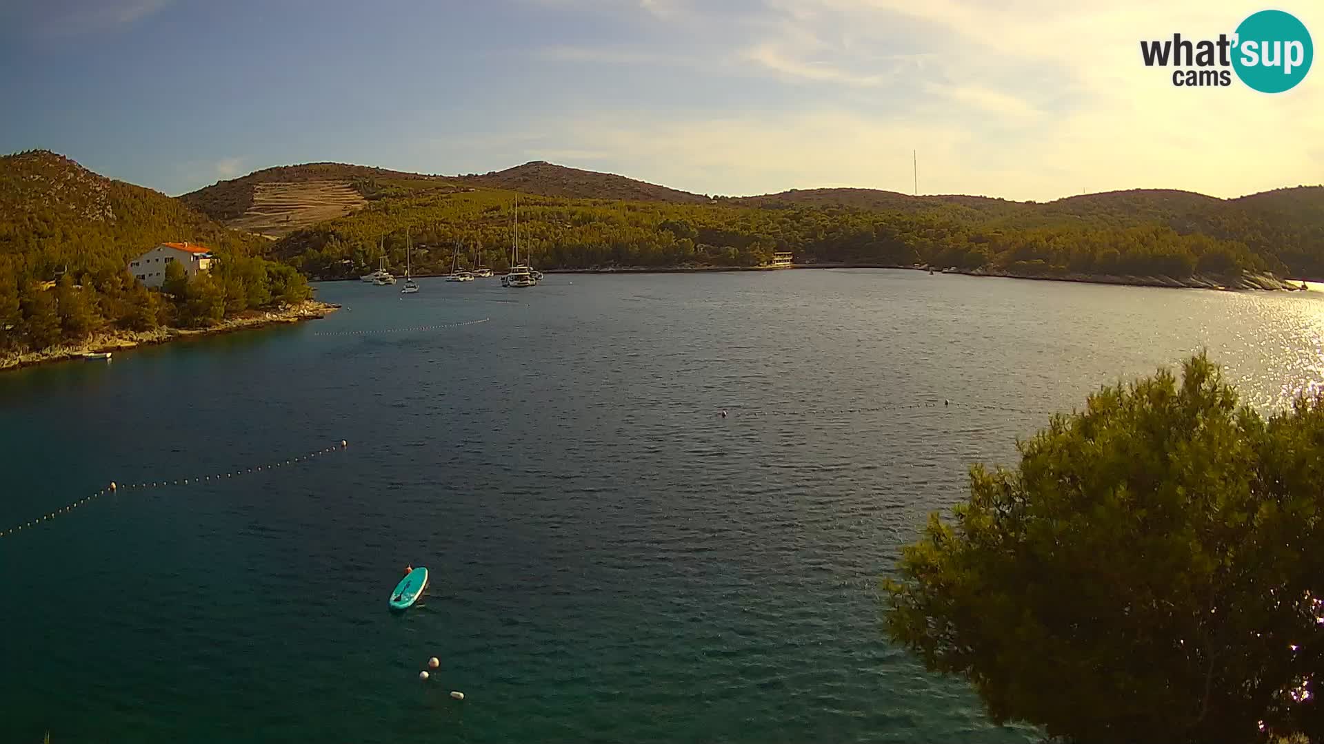 Live cam Hvar Vira plage | Île de Hvar | Dalmatie
