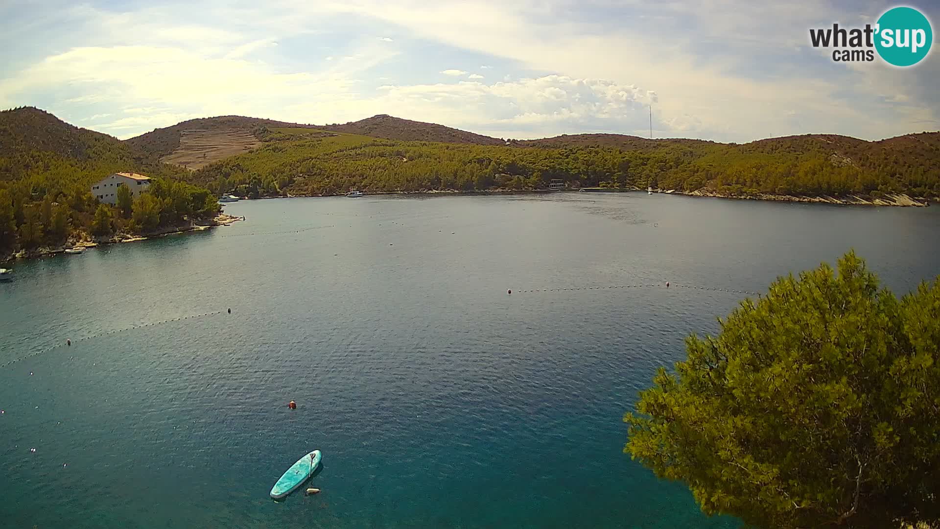 Live cam Hvar Vira plage | Île de Hvar | Dalmatie