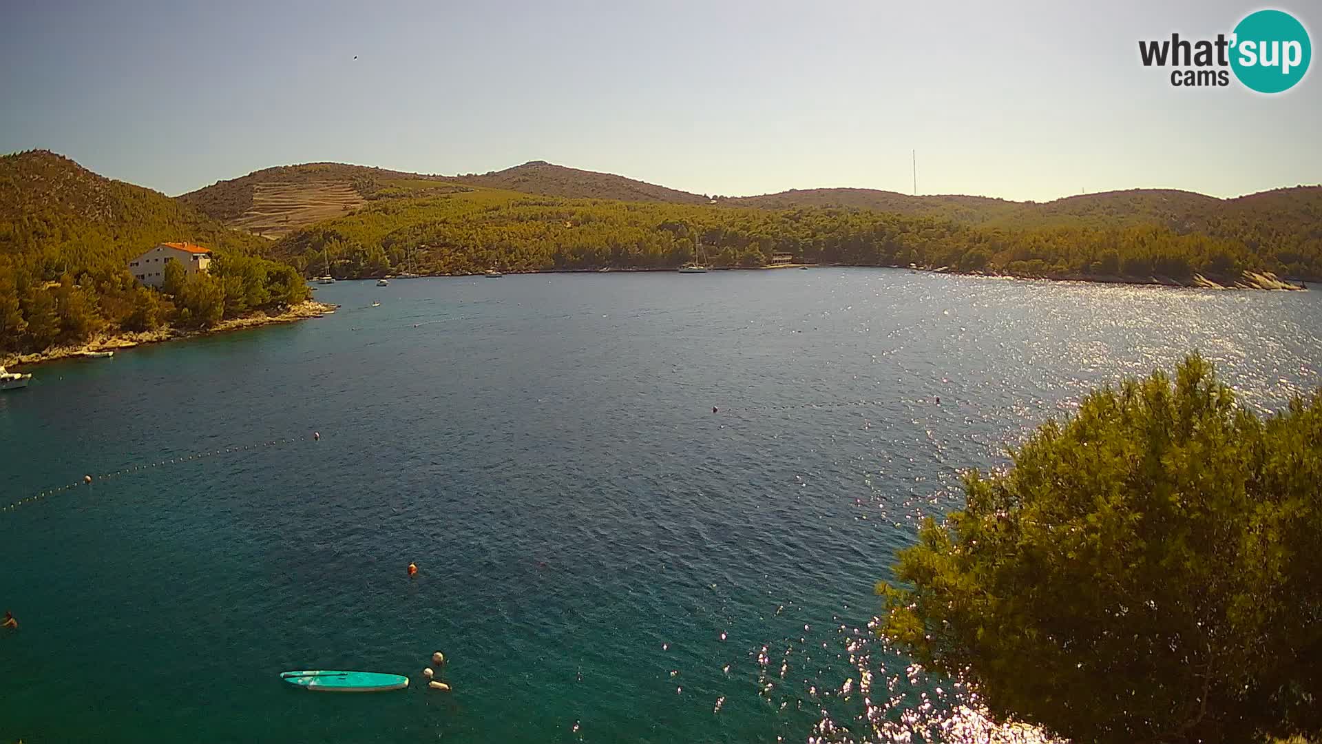 Live cam Hvar Vira plage | Île de Hvar | Dalmatie