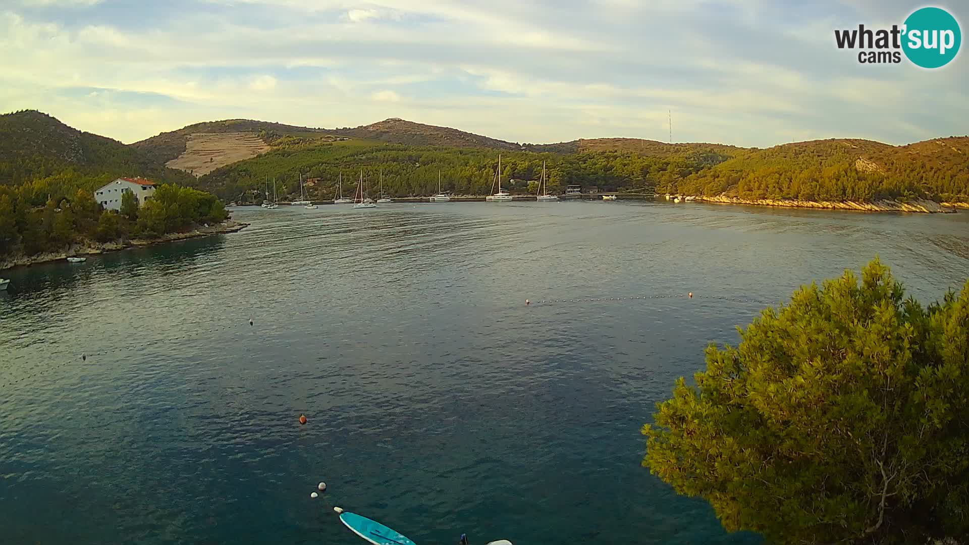 Live cam Hvar Vira plage | Île de Hvar | Dalmatie