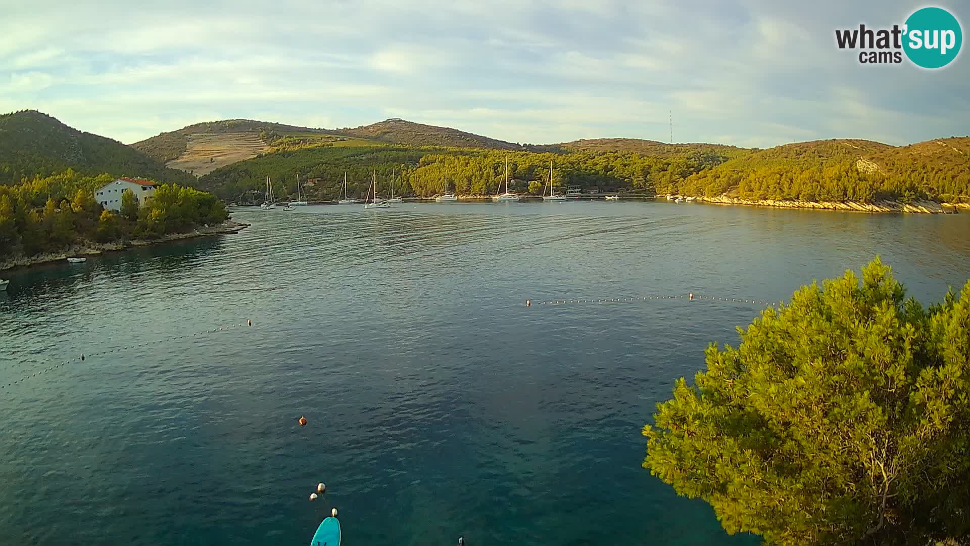 Live cam Hvar Vira plage | Île de Hvar | Dalmatie