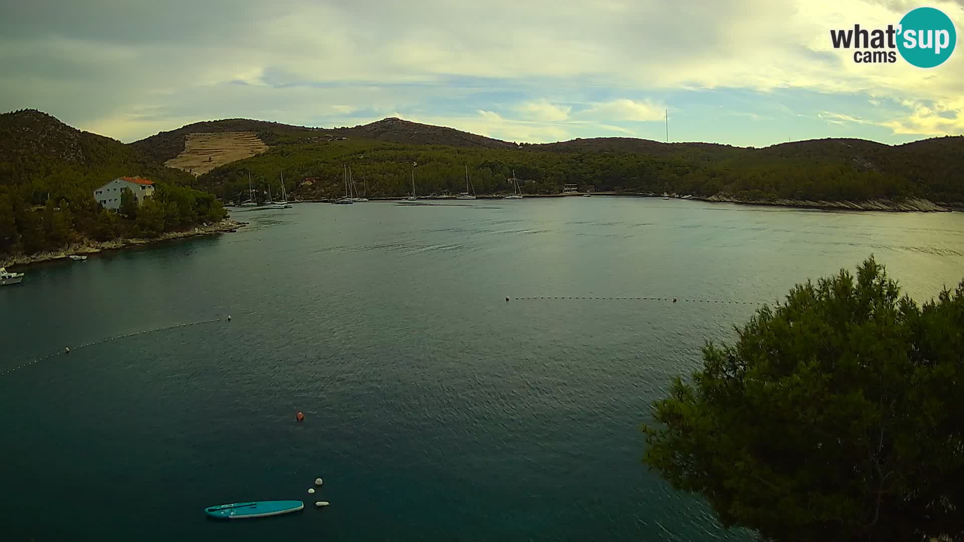 Live cam Hvar Vira plage | Île de Hvar | Dalmatie
