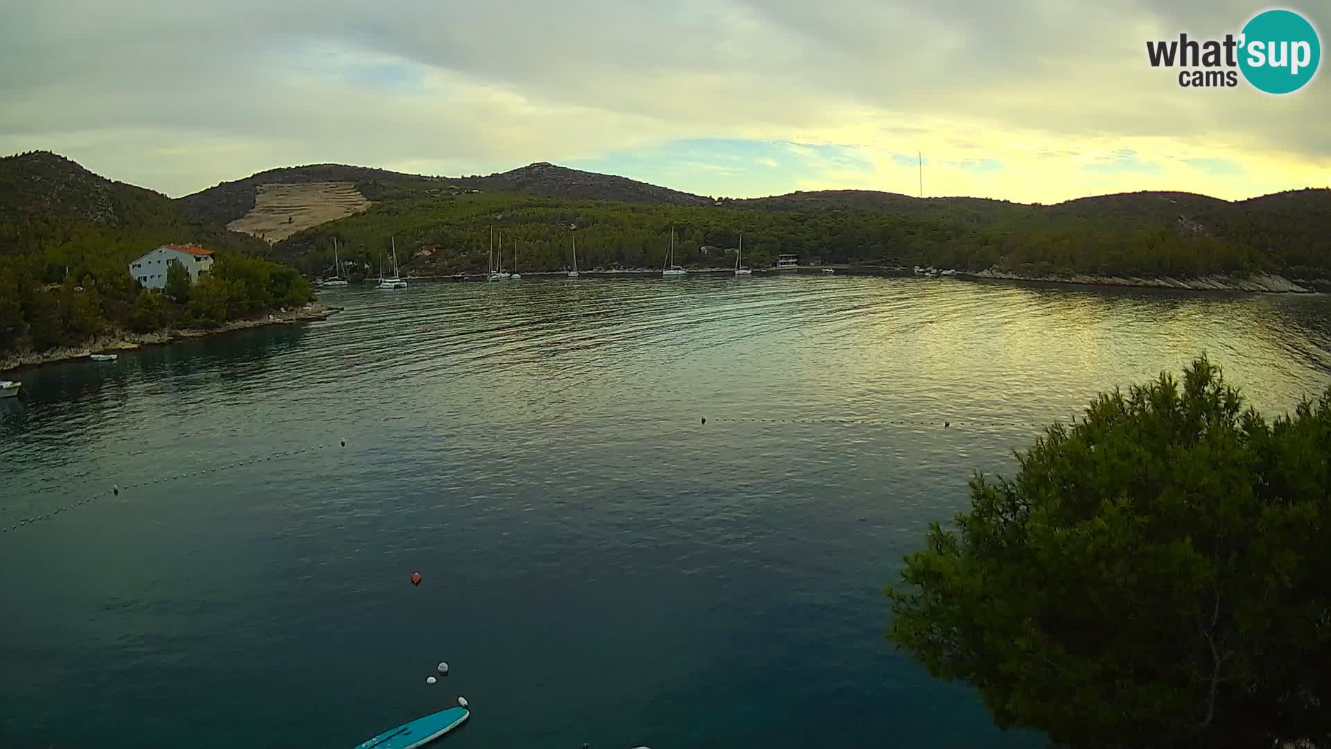 Live cam Hvar Vira plage | Île de Hvar | Dalmatie