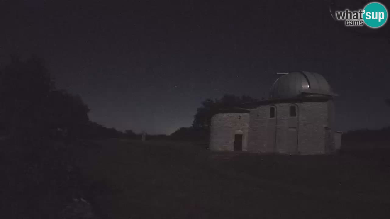 Višnjanska observatorijska spletna kamera: Opazujte vesolje iz Istre, Hrvaška