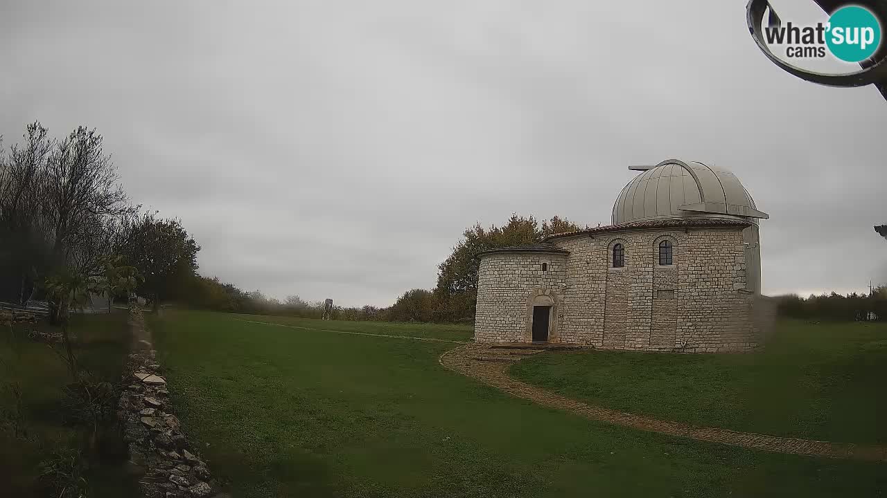 Višnjanska observatorijska spletna kamera: Opazujte vesolje iz Istre, Hrvaška