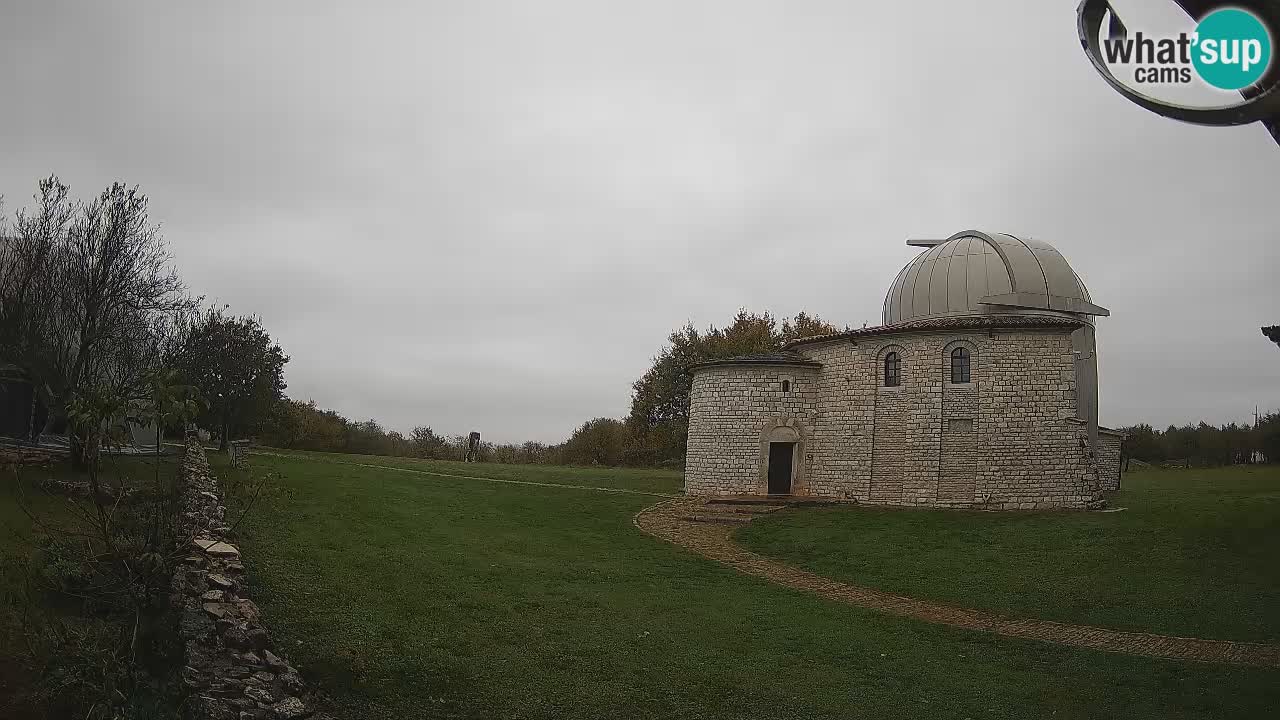 Višnjanska observatorijska spletna kamera: Opazujte vesolje iz Istre, Hrvaška