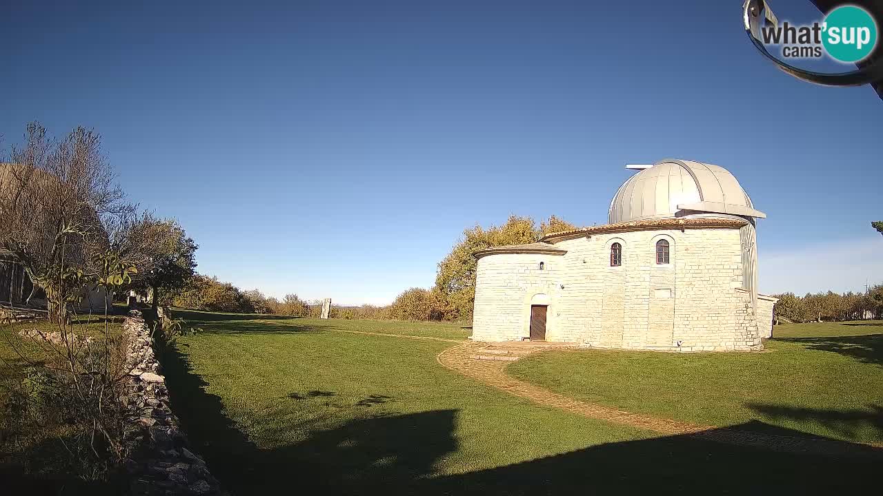 Višnjanska observatorijska spletna kamera: Opazujte vesolje iz Istre, Hrvaška