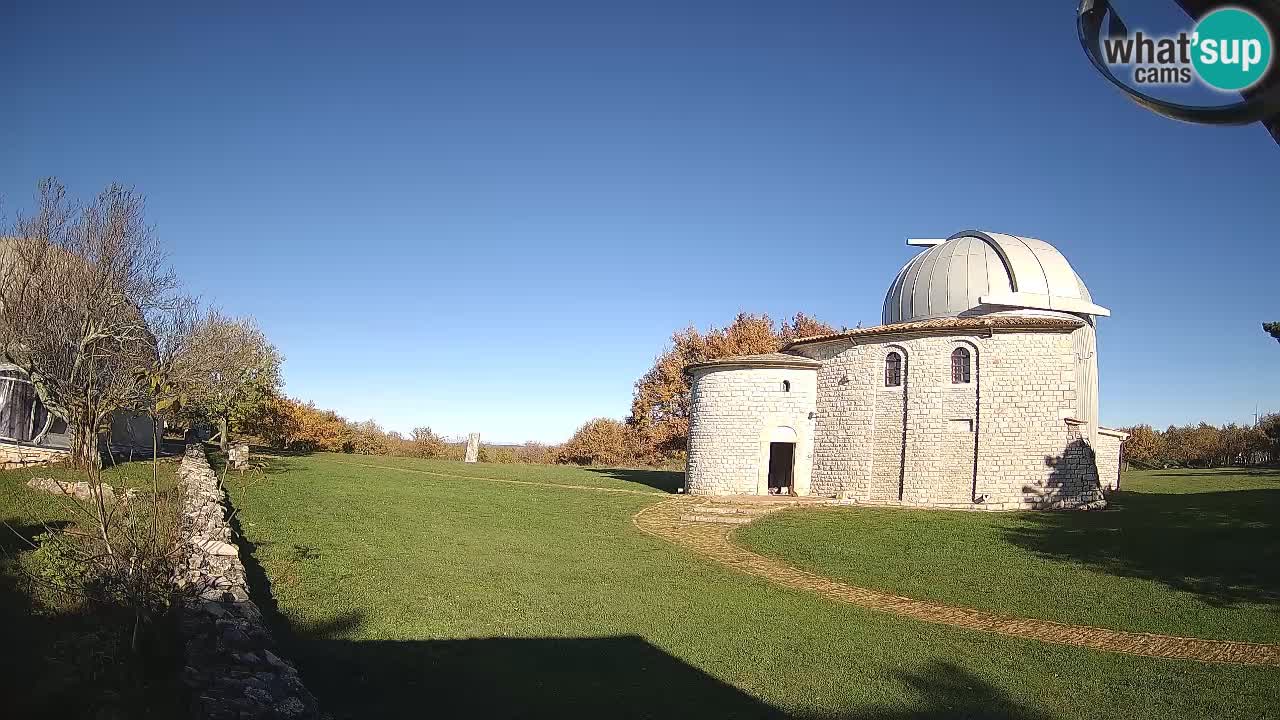 Višnjanska observatorijska spletna kamera: Opazujte vesolje iz Istre, Hrvaška